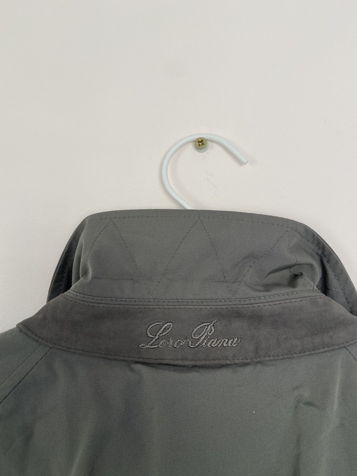 Loro Piana Loro Piana Light Olive Stormey Trench Tecno Coat Size US XXL / EU 58 / 5 - 13 Thumbnail
