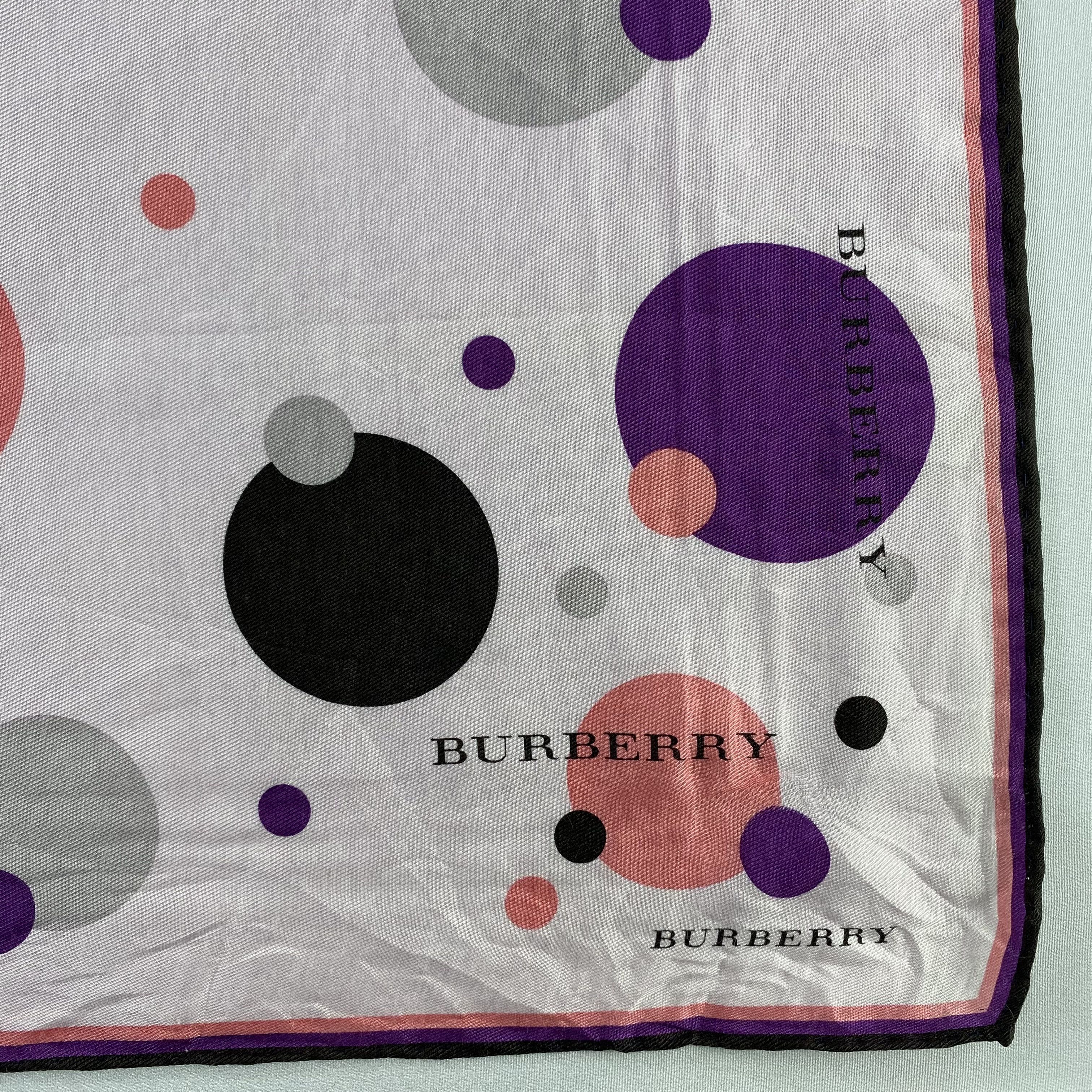 Burberry × Vintage Burberry Handkerchief / Neckerchief / Bandana-P1249 Size ONE SIZE - 3 Thumbnail