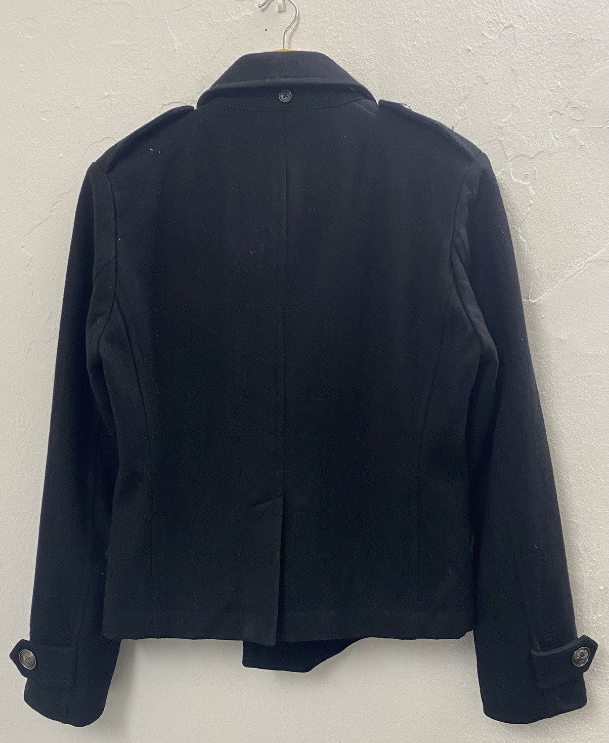 PPFM Vintage PPFM Double Breasted Punk Gotic Wool Jacket Size US S / EU 44-46 / 1 - 2 Thumbnail