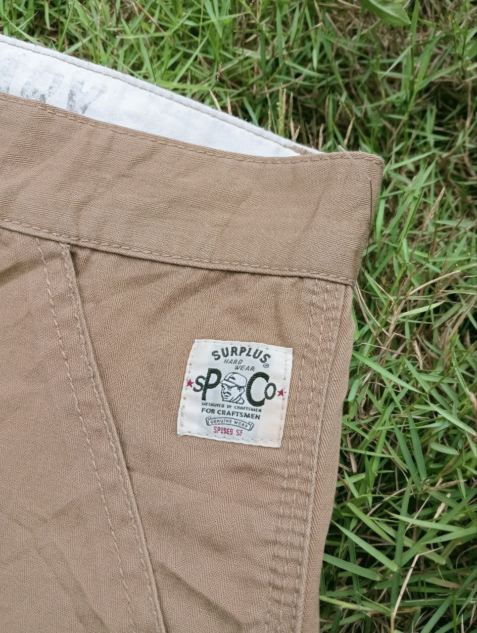Japanese Brand JAPANESE SURPLUS SEMINARY JAPAN DOUBLE KNEE CARPENTER PANTS Size US 34 / EU 50 - 5 Thumbnail