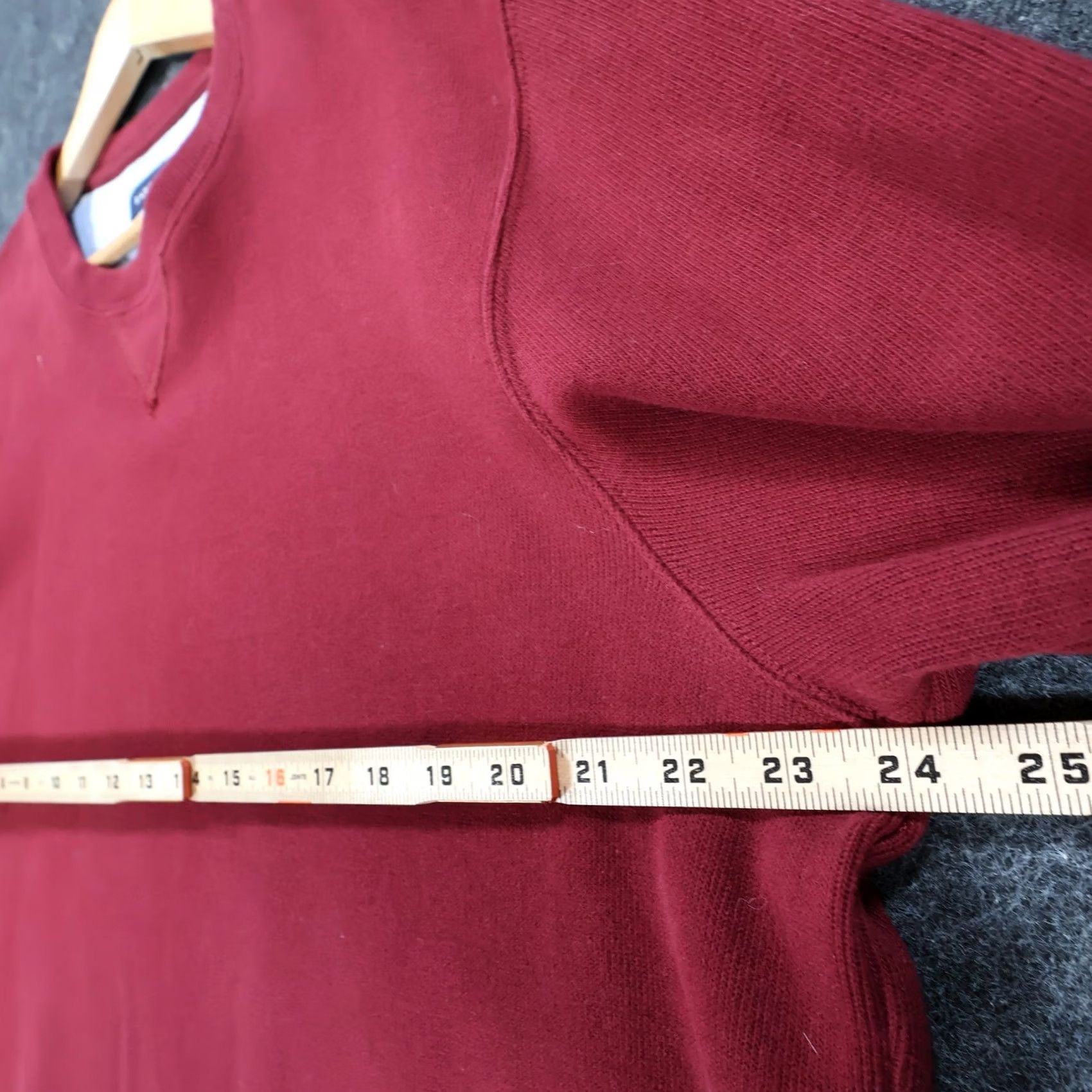 Lands' End Lands' End Sweatshirt Mens L Red Long Sleeve Crew Neck Ribbed Trim Excellent Size US L / EU 52-54 / 3 - 3 Thumbnail