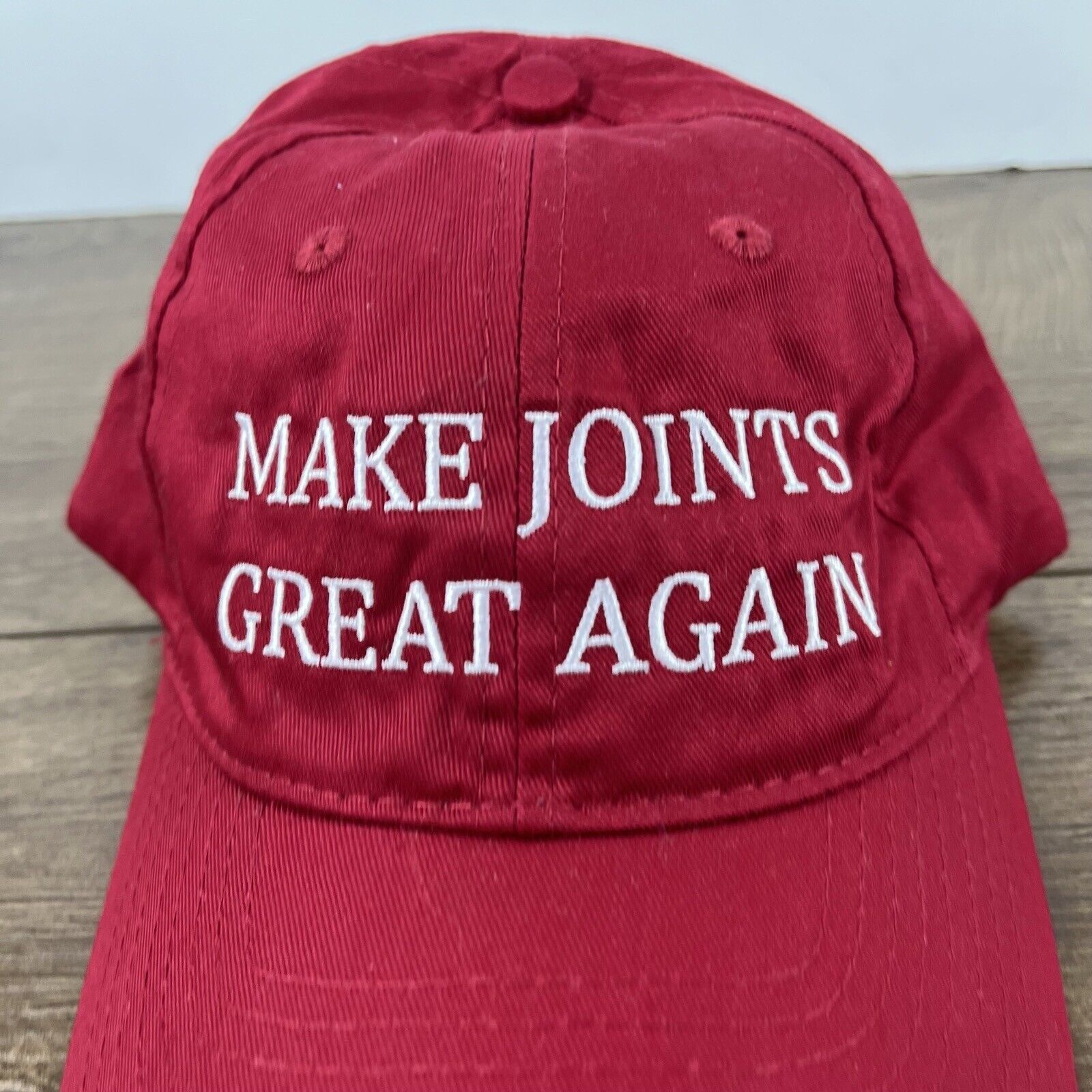 Other Make Joints Great Again Hat Joints Red Hat Adjustable Hat Re Size ONE SIZE - 7 Thumbnail