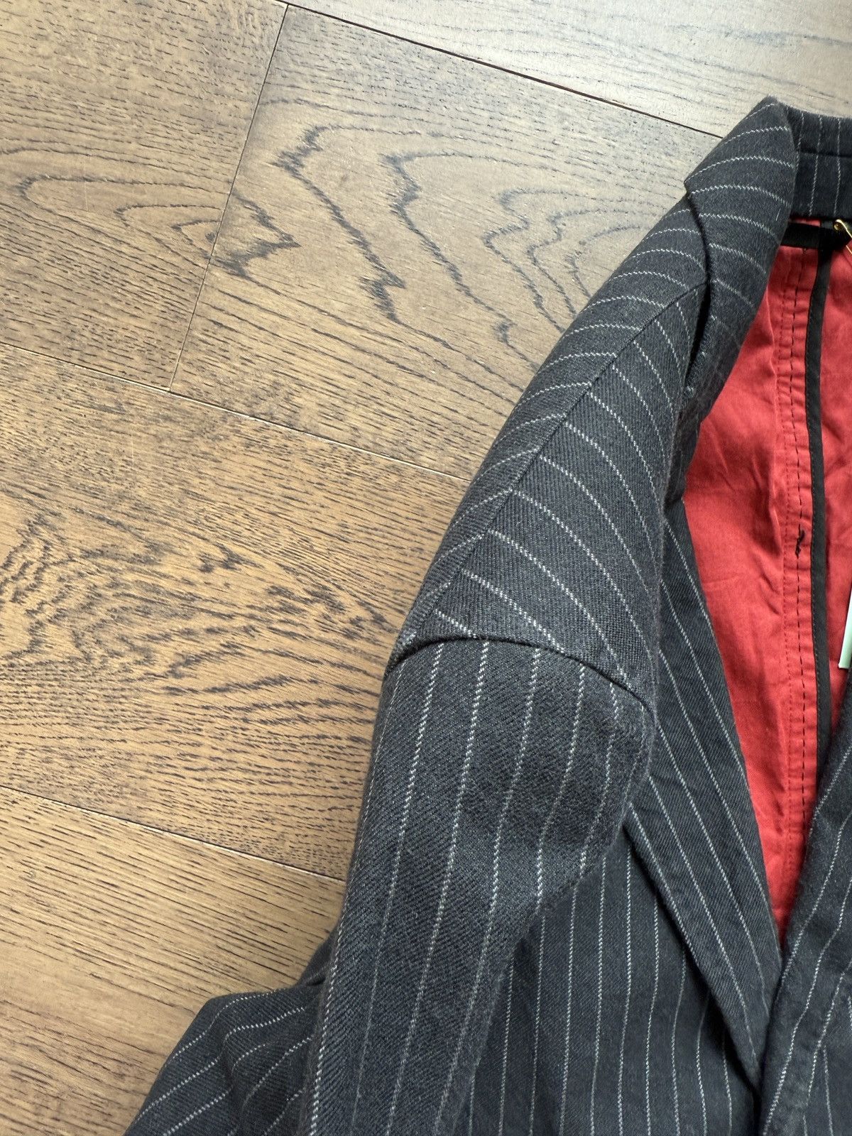 Other hLAM Milano Japanese Edition Mens Stripe Blazer Jacket S Size US S / EU 44-46 / 1 - 11 Thumbnail