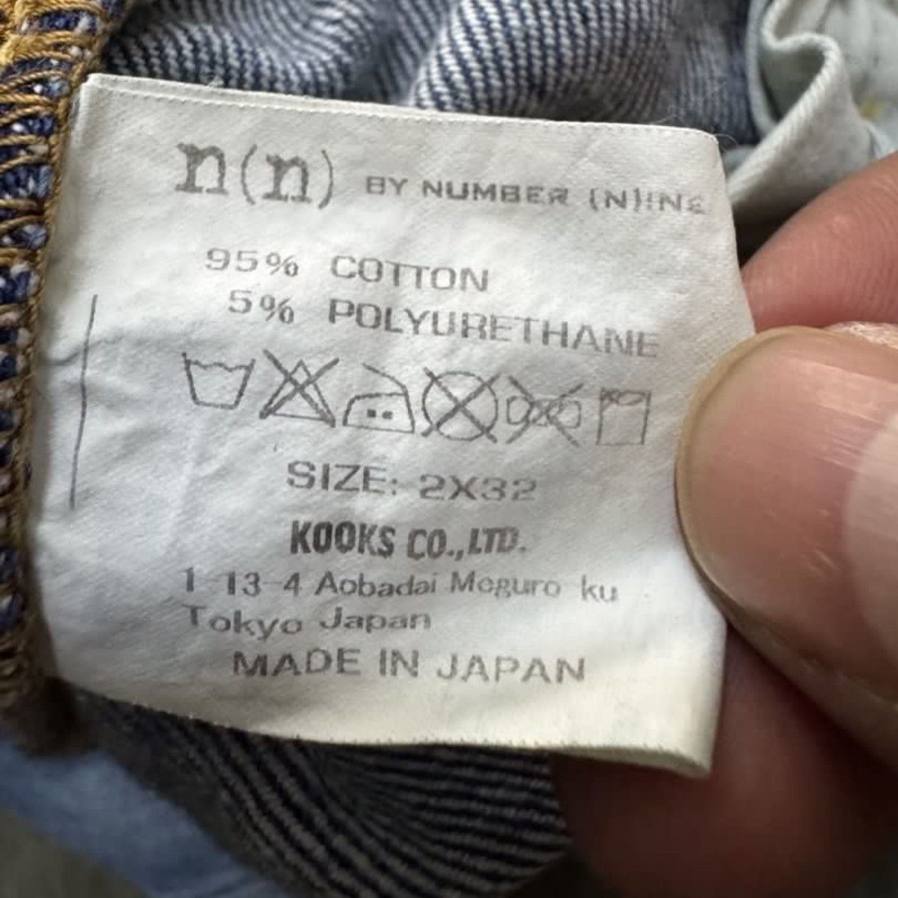 Number (N)ine NUMBER NINE DISTRESSED BULLET JEANS Size US 32 / EU 48 - 7 Thumbnail