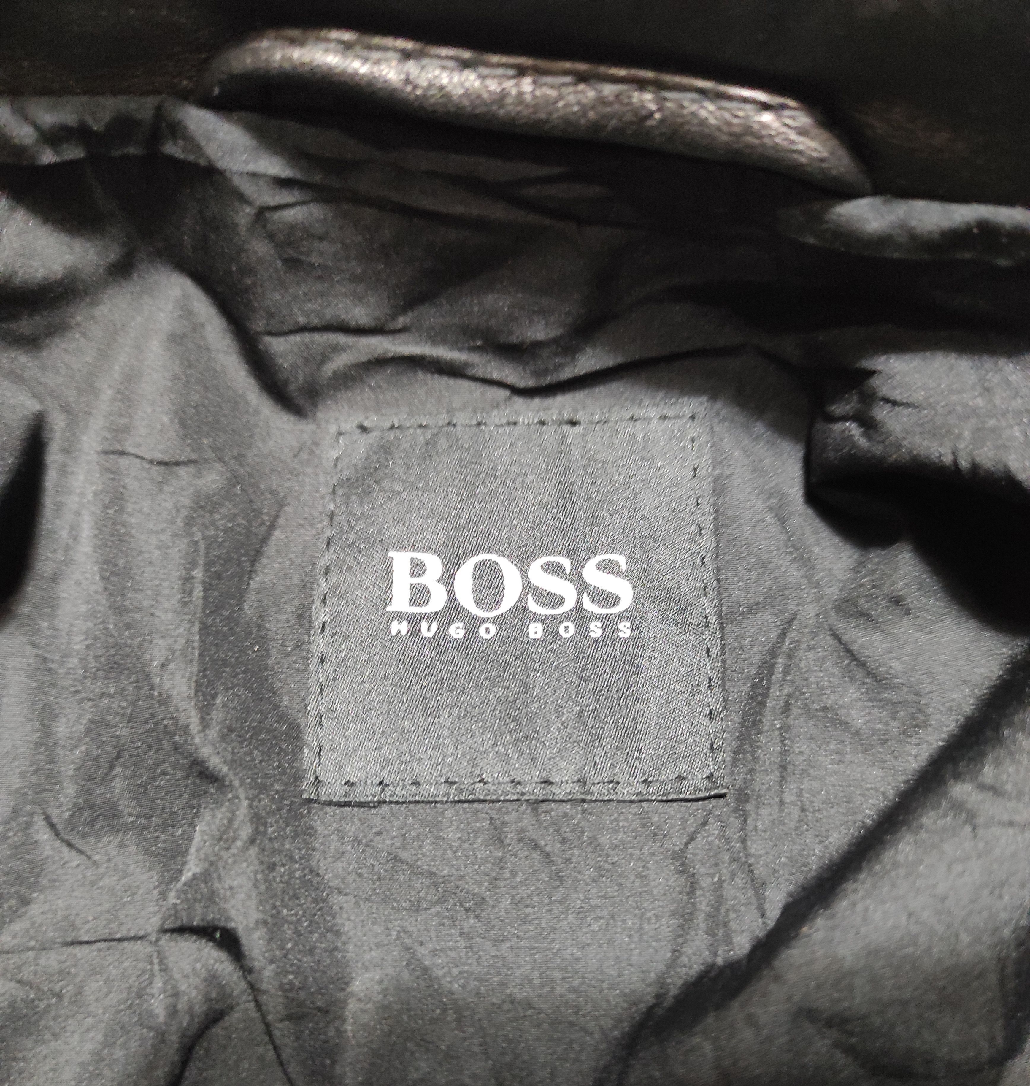 Hugo Boss HUGO BOSS premium Hugo Boss Leather jacket mix Polyester Size US M / EU 48-50 / 2 - 6 Thumbnail