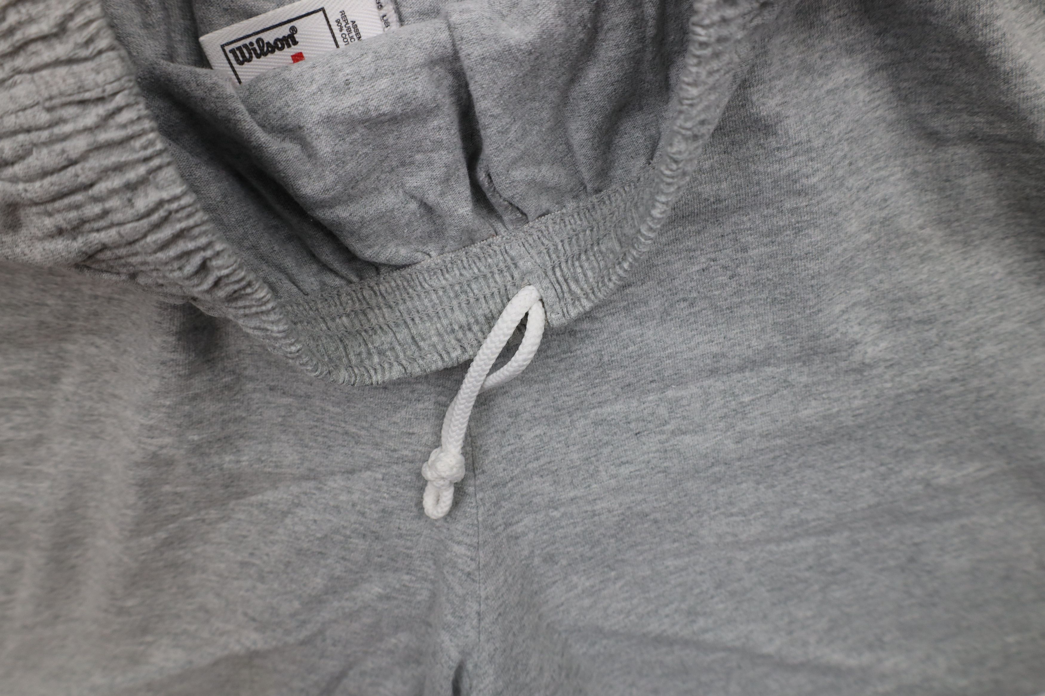 Vintage Vintage 90s Wilson Knee Dad Shorts Heather Gray Cotton Blend Size US 34 / EU 50 - 8 Thumbnail