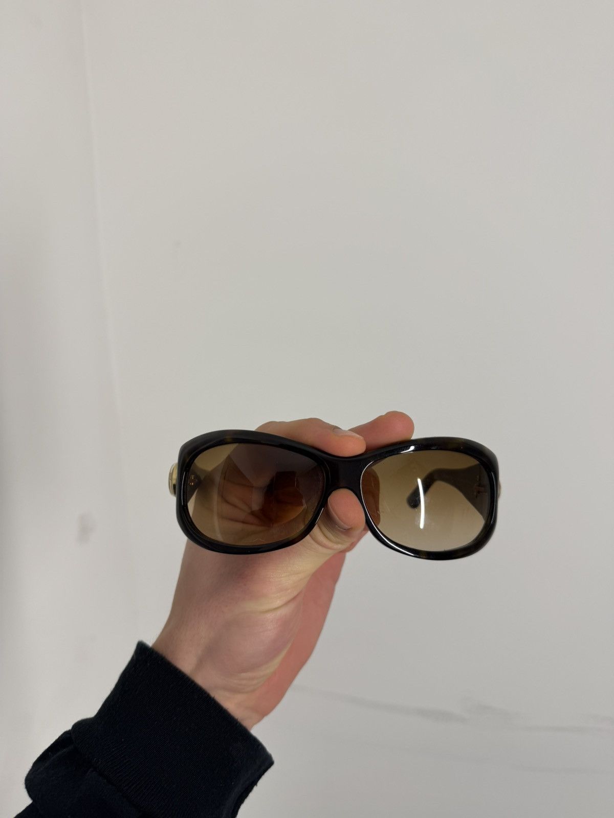 Gucci Gucci GG Logo Leopard Sunglasses Size ONE SIZE - 2 Thumbnail