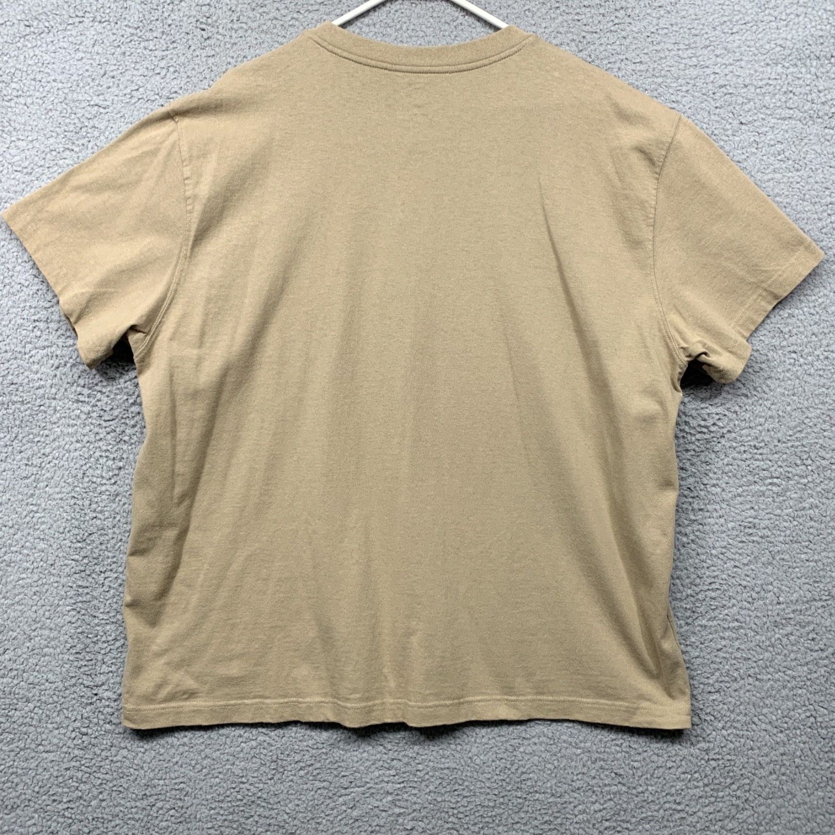 Dickies Dickies Polo Shirt Mens 2X Tan Pullover Crew Neck 3 Button Closure 1 Pocket LOGO Shirt Mens 2X Tan Dickies Polo With Logo Size US XXL / EU 58 / 5 - 4 Thumbnail