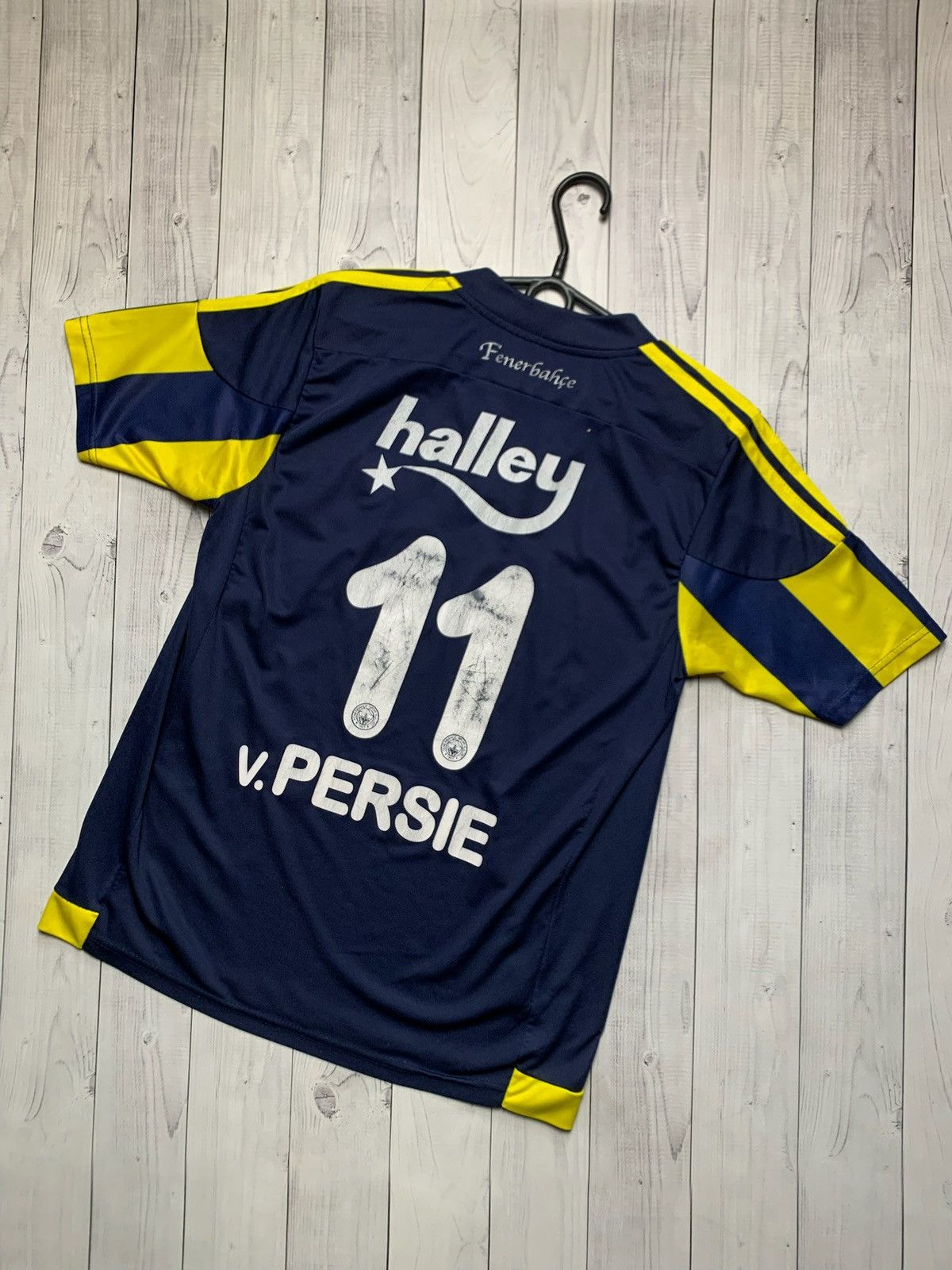 Vintage Vintage striped Fenerbahce V. persie 11 size S Size US S / EU 44-46 / 1 - 1 Thumbnail
