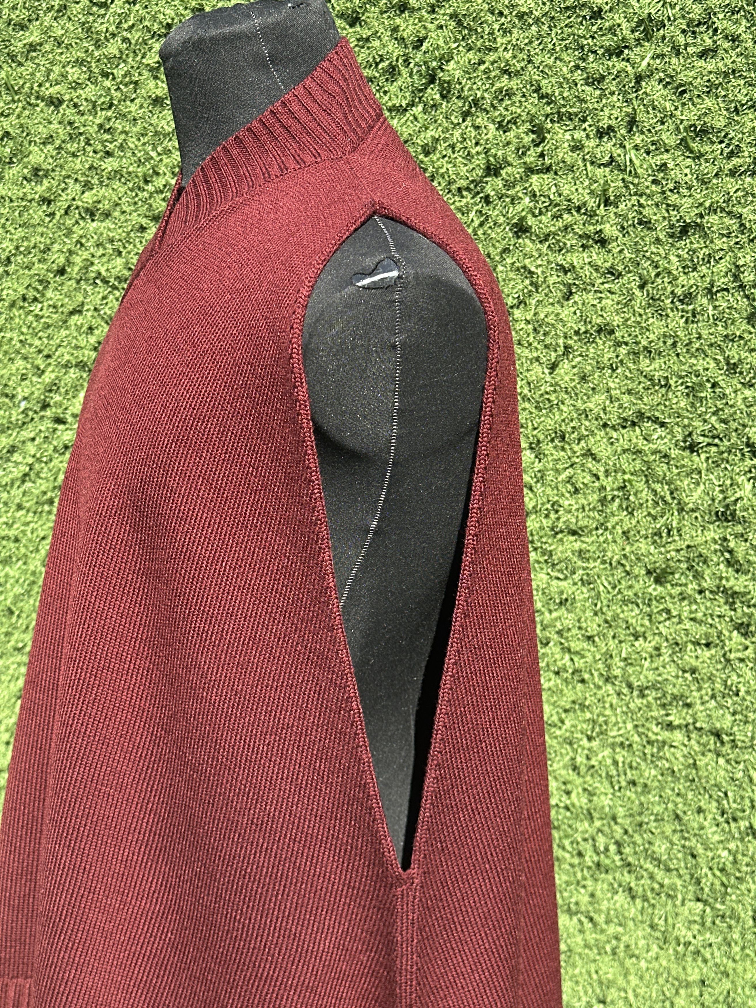 eskandar Eskandar 100% Merino Wool Oversized A-Shape Vest One Size Size ONE SIZE - 5 Thumbnail