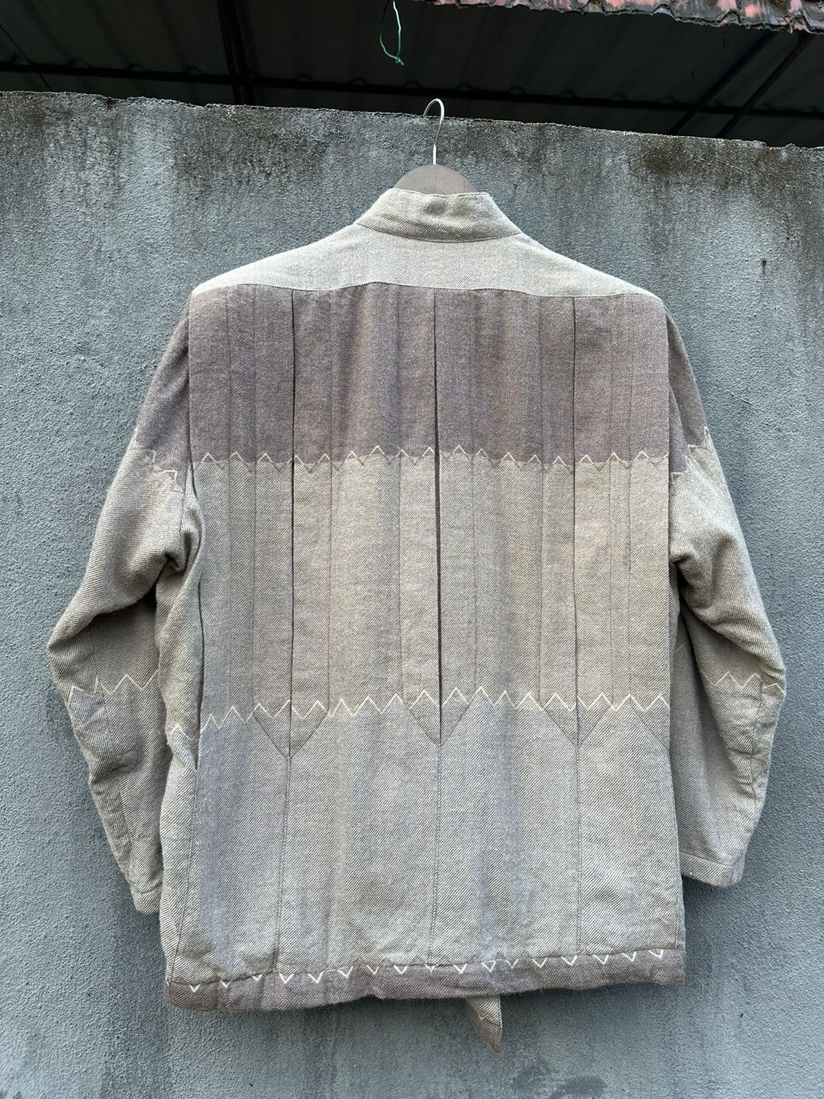 Issey Miyake Vintage Issey Miyake Double Breasted Wool Jacket (Woman) Size US M / EU 48-50 / 2 - 11 Thumbnail