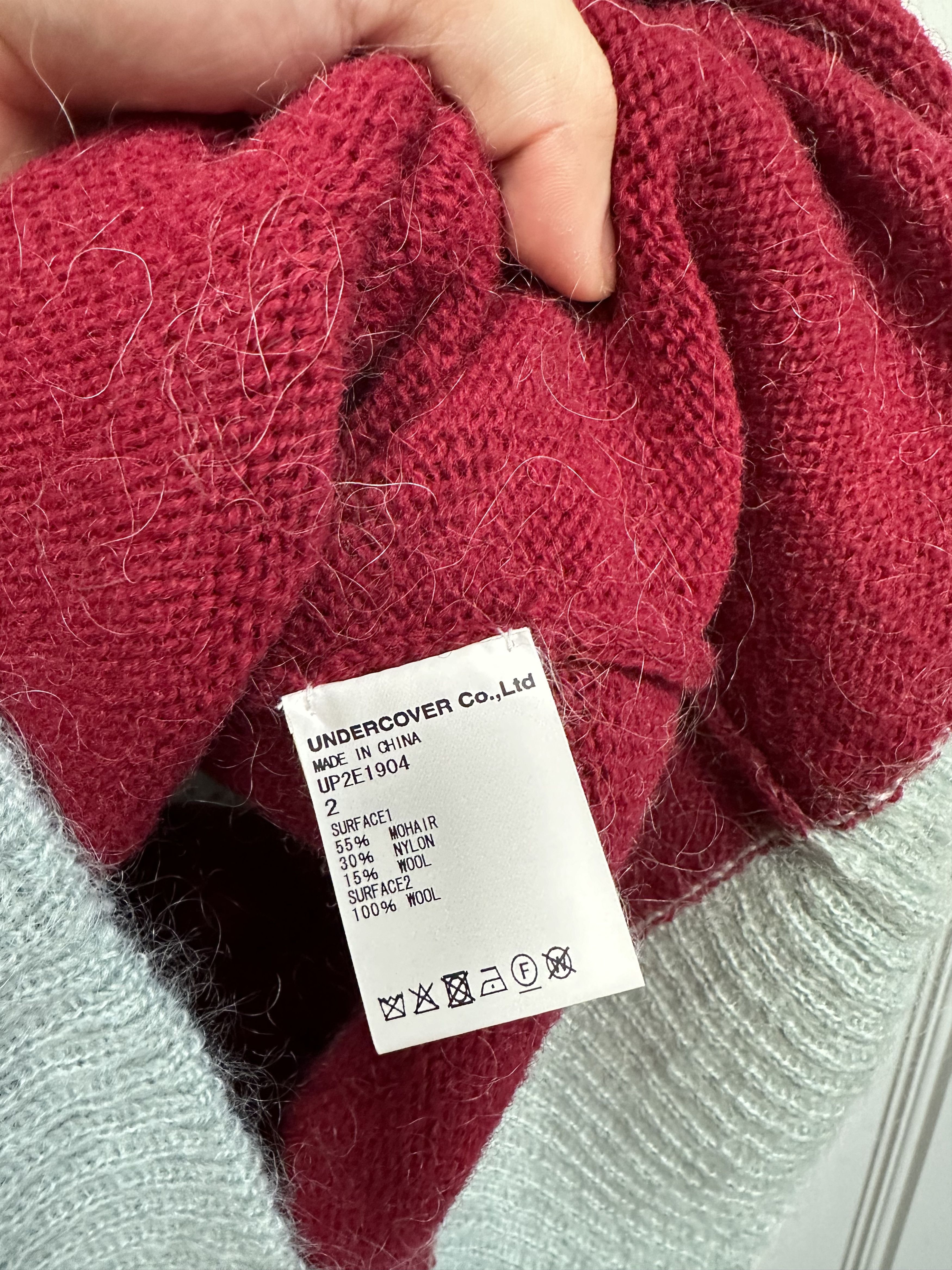 Undercover 25AW Undercover mohair-blend striped sweater Size M / US 6-8 / IT 42-44 - 8 Thumbnail