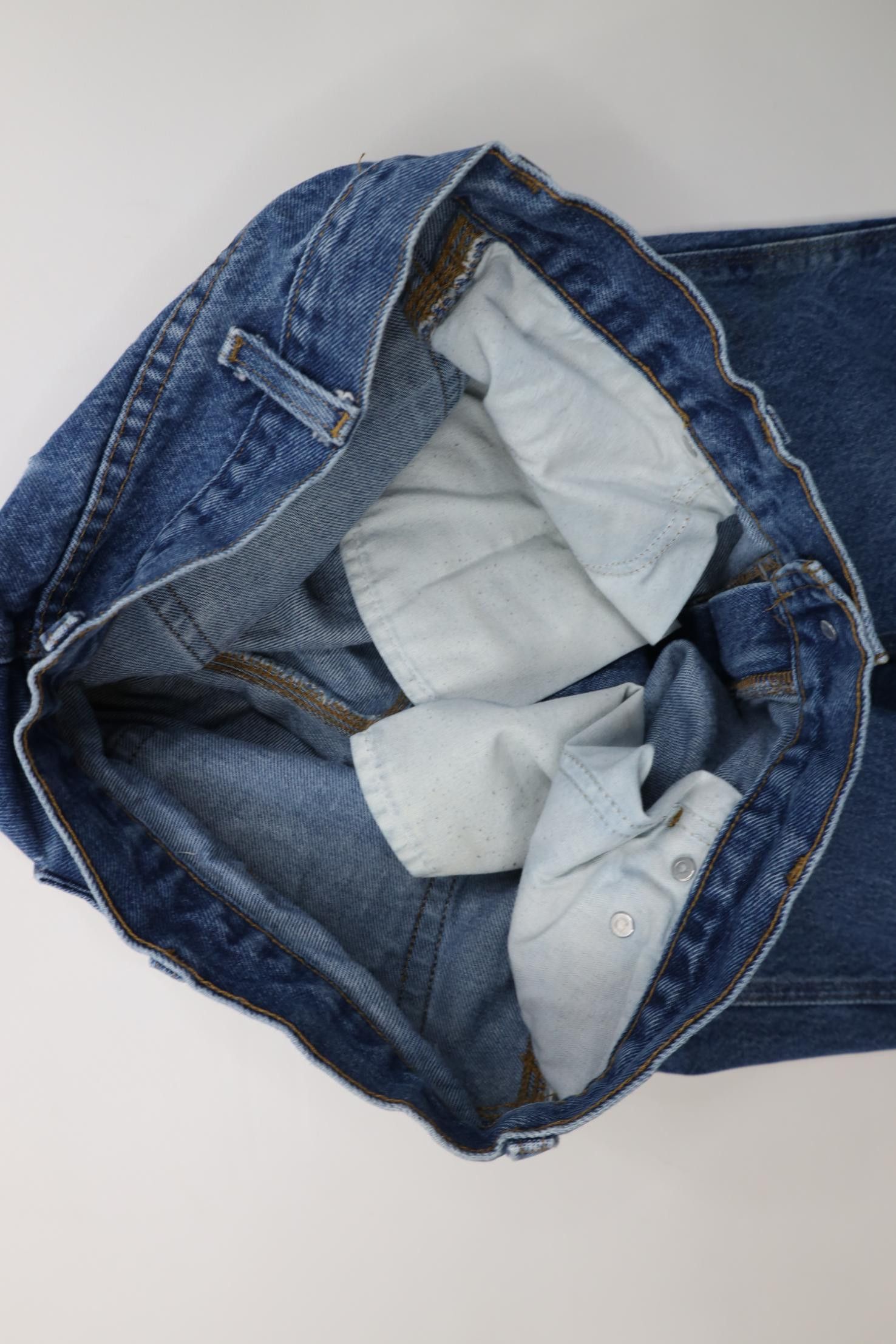 Carhartt Vintage 90s Carhartt Dungaree Denim Jeans Blue Cotton Size US 34 / EU 50 - 9 Thumbnail