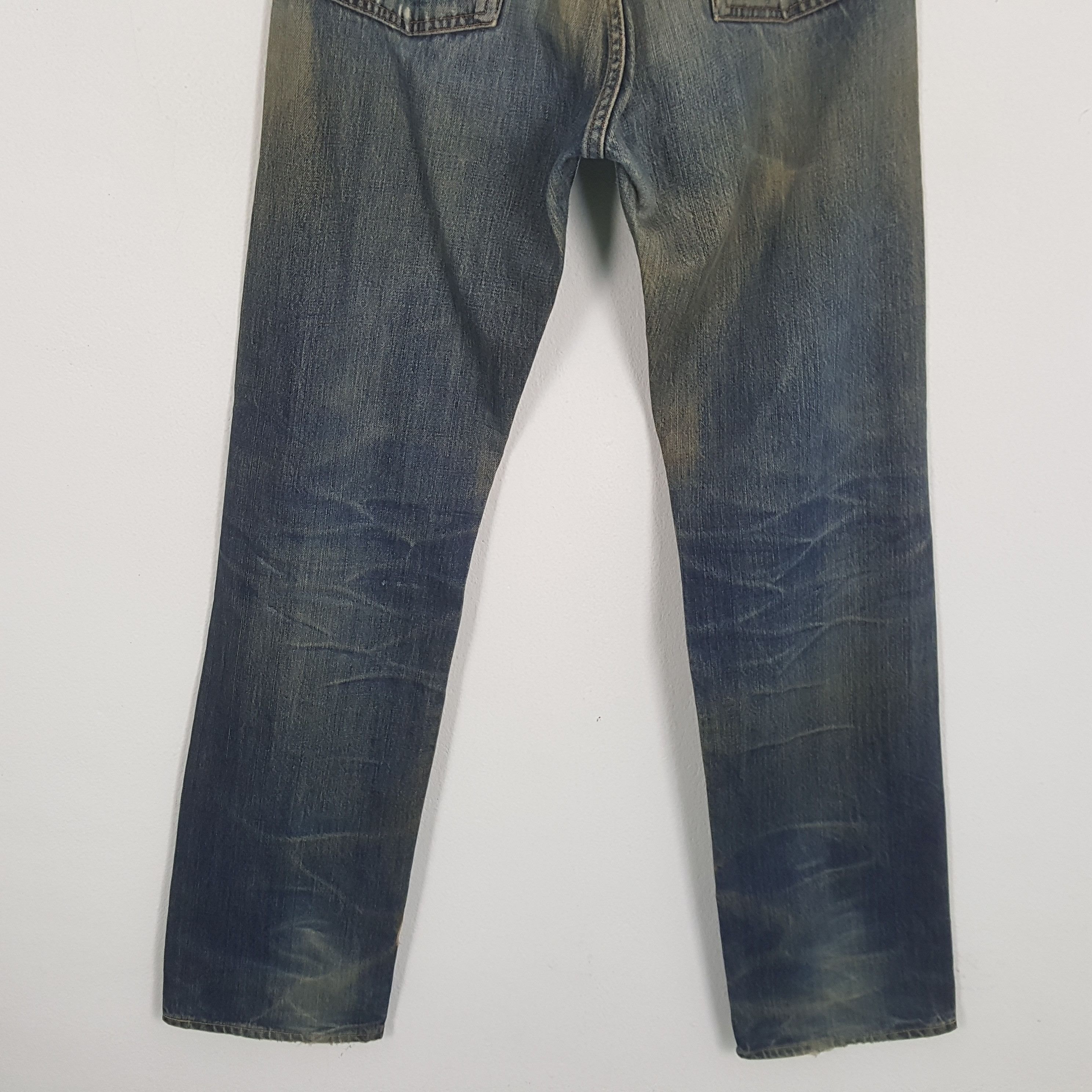 Levi's × Vintage LEVI'S Big E Selvedge Streetwear Style Distressed Jeans Size US 28 / EU 44 - 6 Thumbnail
