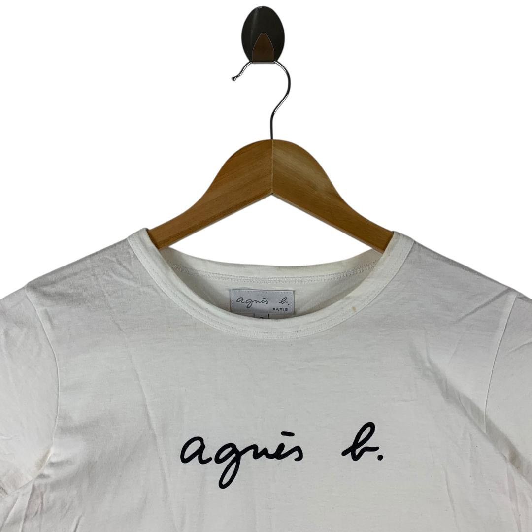 Designer × agnes b. AGNES B Paris OG logo printed tee Size XS / US 0-2 / IT 36-38 - 2 Thumbnail