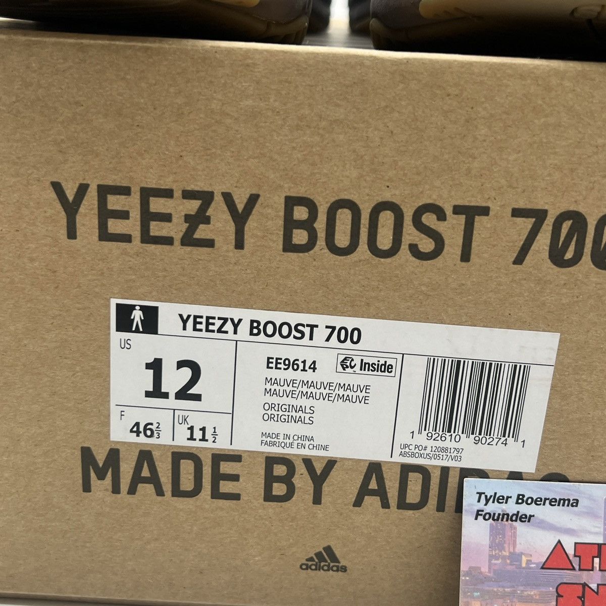 Adidas Yeezy boost 700 mauve Size US 12 / EU 45 - 6 Thumbnail