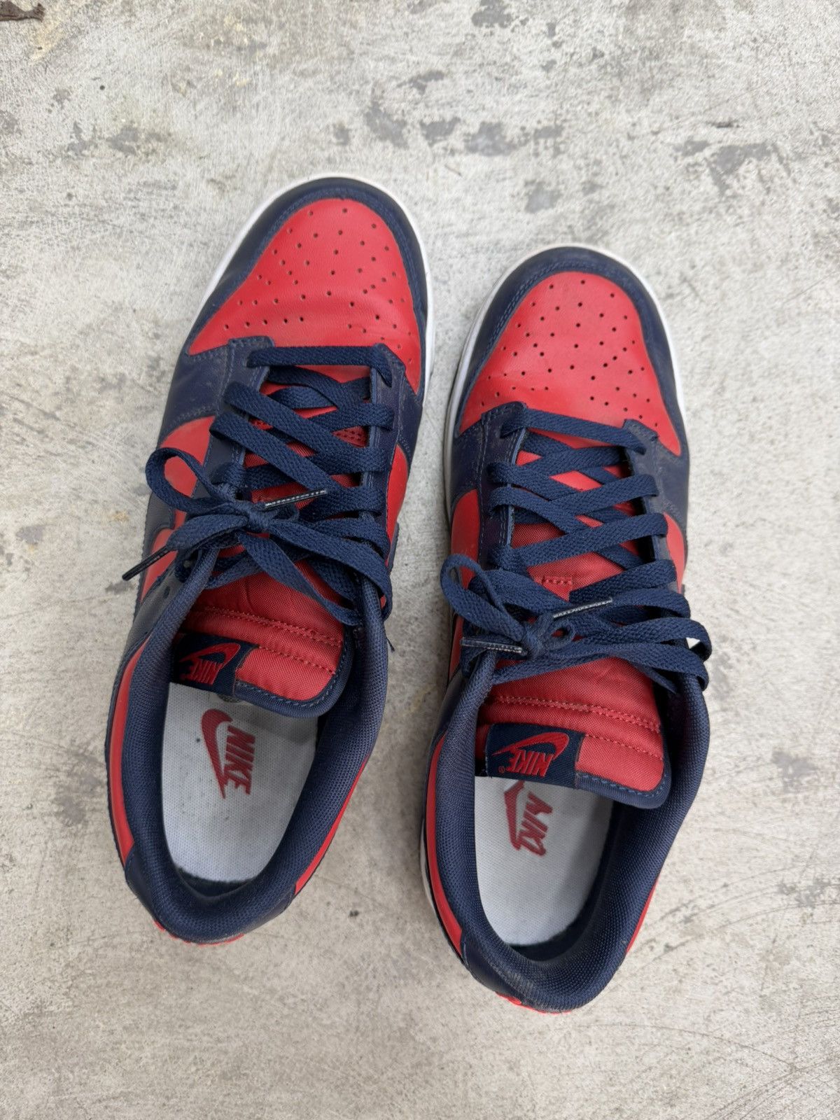 Nike Nike Dunk Low Champs Virginia University Orange Marine Size US 11 / EU 44 - 2 Thumbnail