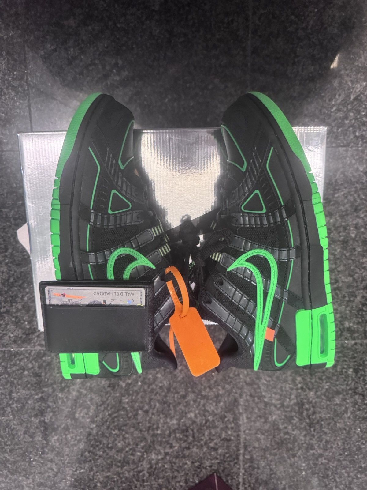 Nike × Off-White Offwhite green strike size 9.5 og all worn 1x Size US 9.5 / EU 42-43 - 4 Thumbnail