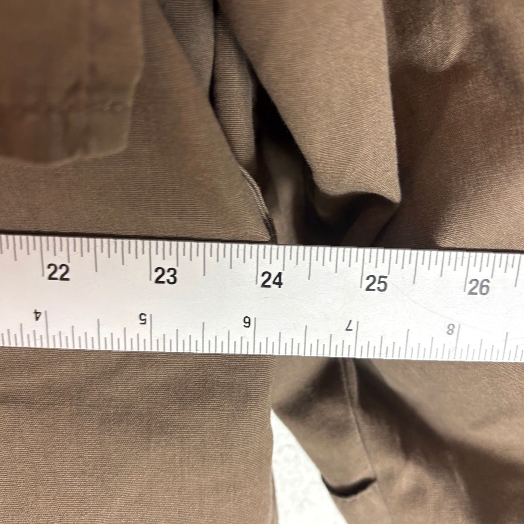 Vintage VINTAGE Towne by London Fog Trench Coat Womens 18 Reg Brown Belted Made in USA Size XXL / US 16-18 / IT 52-54 - 6 Thumbnail