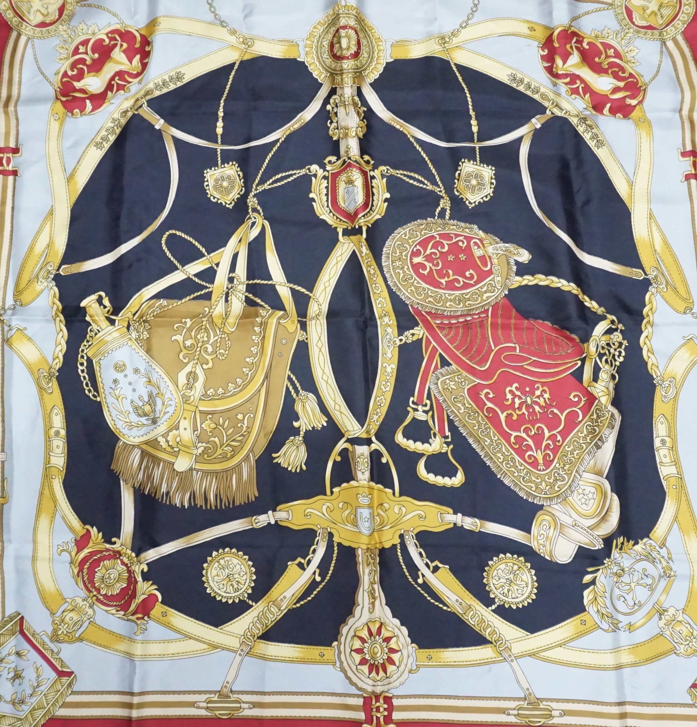 Carven Vintage Carven Paris Silk Scarf | Grailed