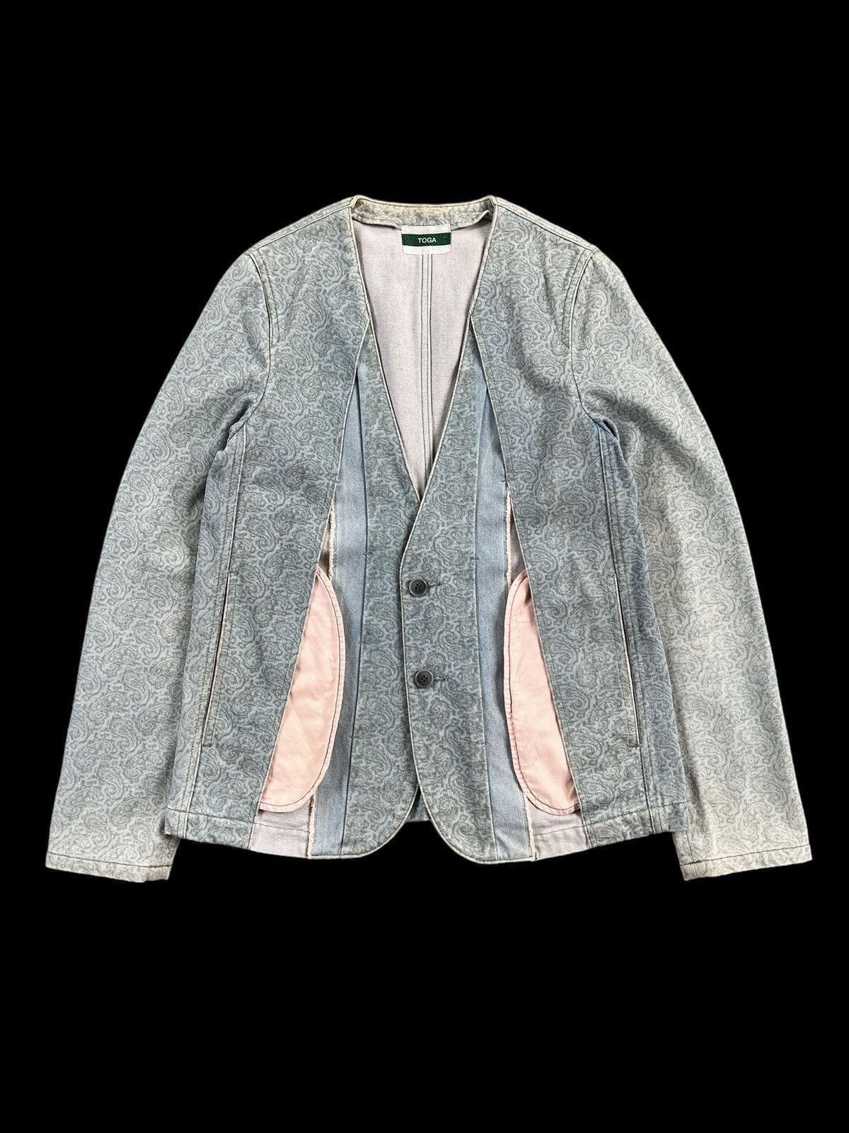 2022／　TOGA VIRILIS Paisley Jacquard Coat 2022／ TOGA VIRILIS Paisley Jacquard Coat 2022／ TOGA VIRILIS