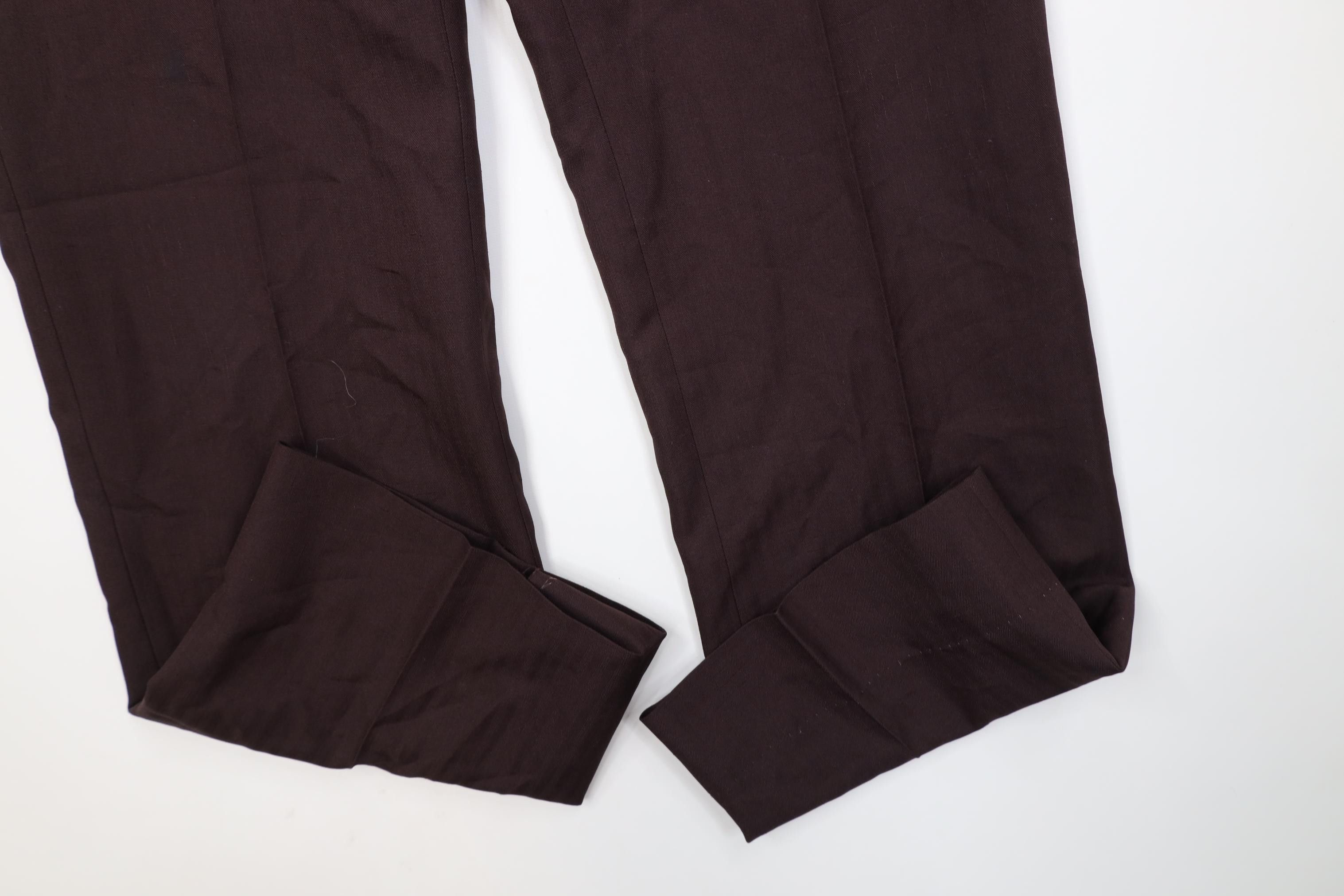 Vintage Vintage 90s Streetwear Striped Knit Wide Leg Chino Pants Size US 32 / EU 48 - 5 Thumbnail