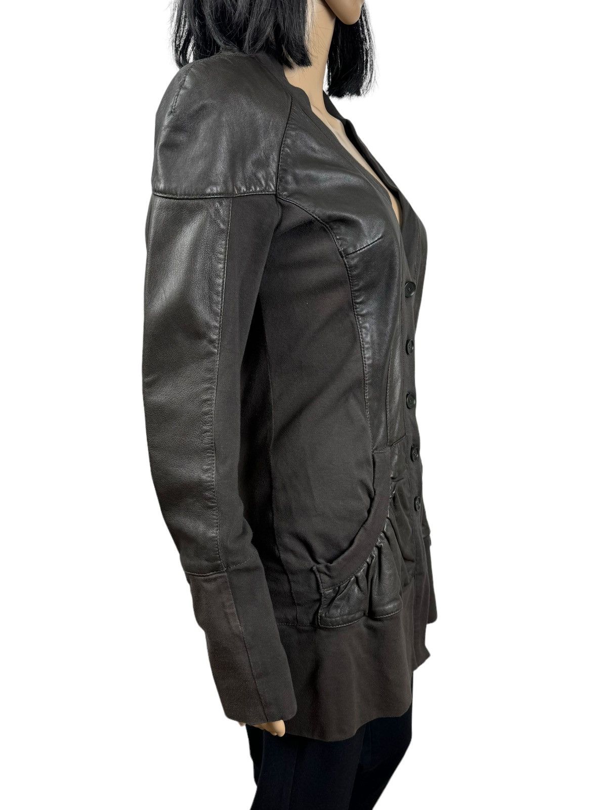 Jean Paul Gaultier Jean Paul Gaultier Genuine Leather Jacket Archive Vintage Size M / US 6-8 / IT 42-44 - 12 Thumbnail