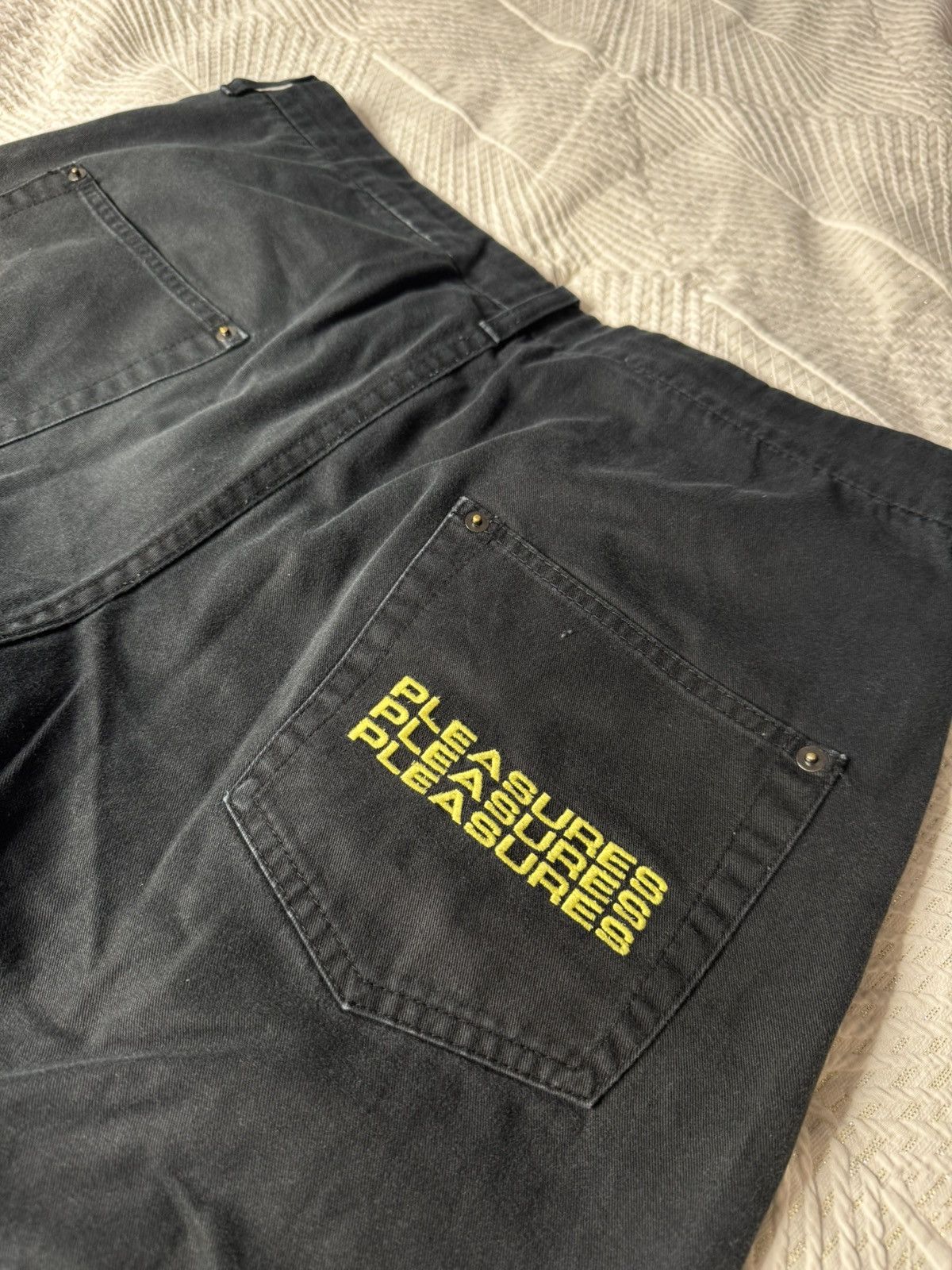 Pleasures PLEASURES Now Unholy Pants “Black” Size US 34 / EU 50 - 7 Thumbnail