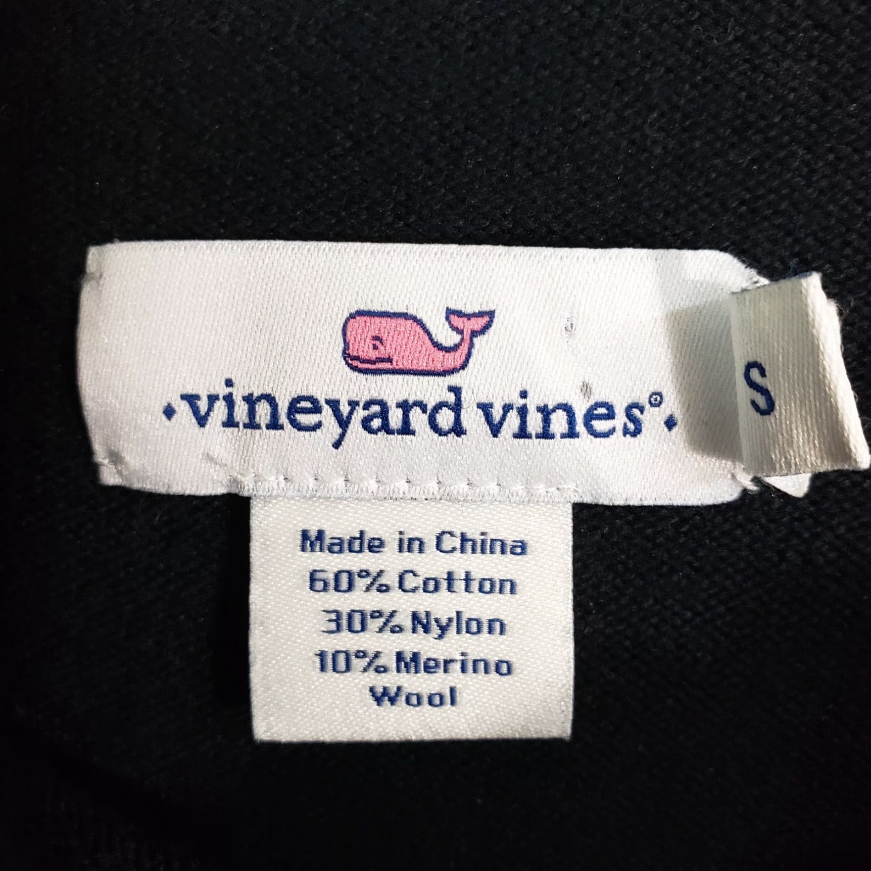 Vineyard Vines Vineyard Vines Womens Mock Neck Sweater Sz Small Solid Black Wide Sleeves Size S / US 4 / IT 40 - 5 Thumbnail