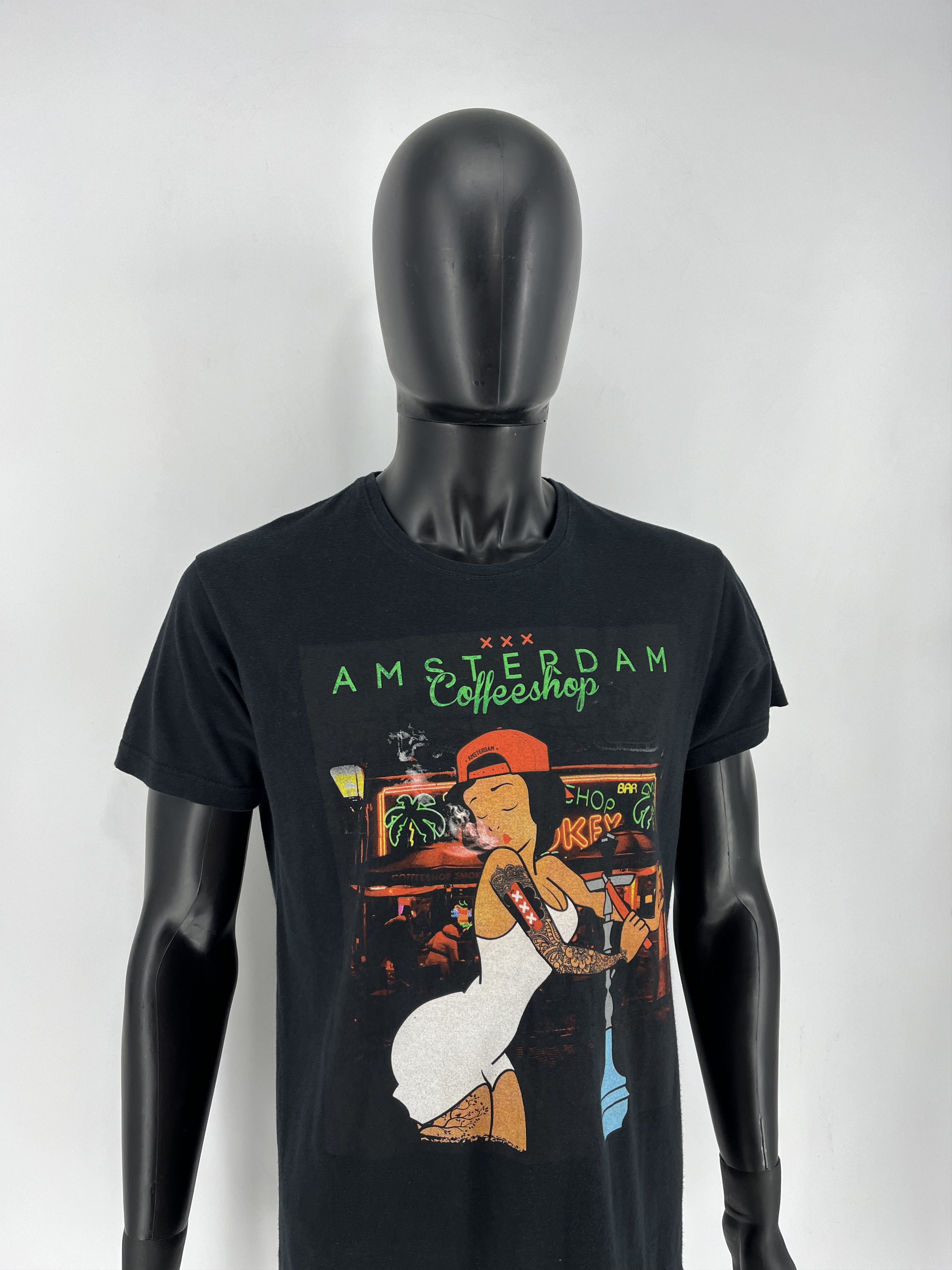 Other Red Light District Amsterdam Sexy Girl With Boobs Tee Size US L / EU 52-54 / 3 - 3 Thumbnail