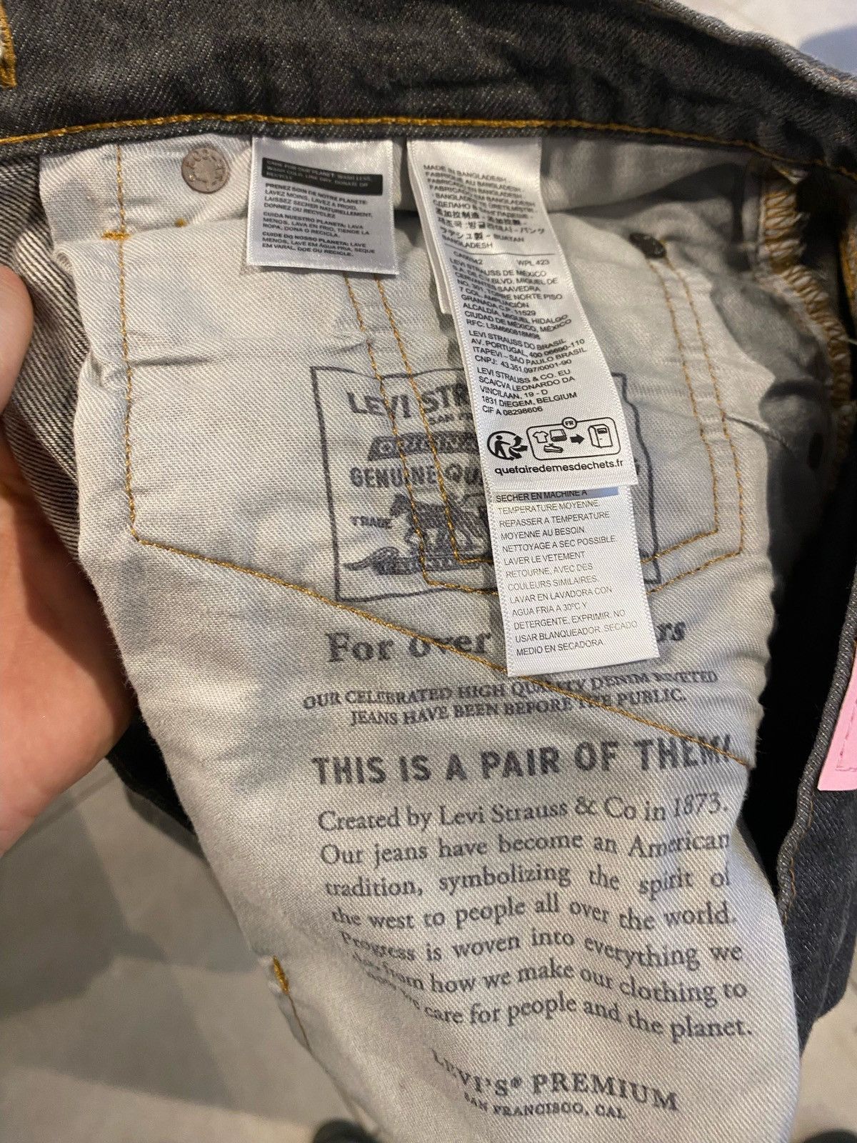 Levi's Levi's Japan Special Edition Pink Tab Denim Size US 32 / EU 48 - 4 Thumbnail
