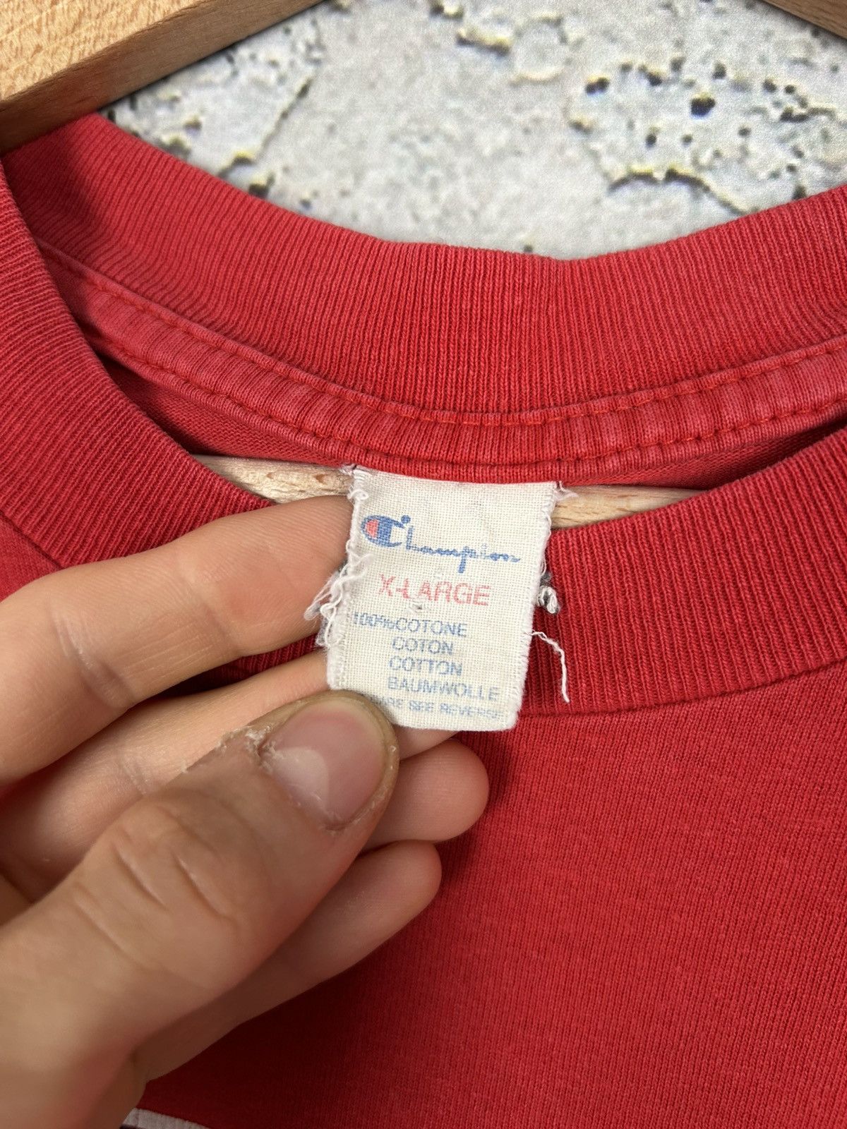 Champion Vintage Champion Chicago Bulls 90s Single Stitch Tee Archive Size US XL / EU 56 / 4 - 5 Thumbnail