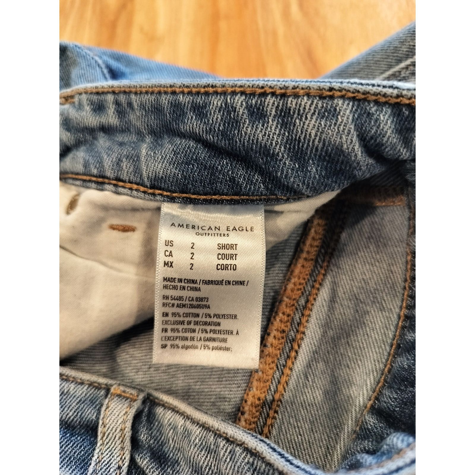 Other American Eagle Distressed Skinny Jeans Light Wash 2 Short Size 26" / US 2 / IT 38 - 10 Thumbnail
