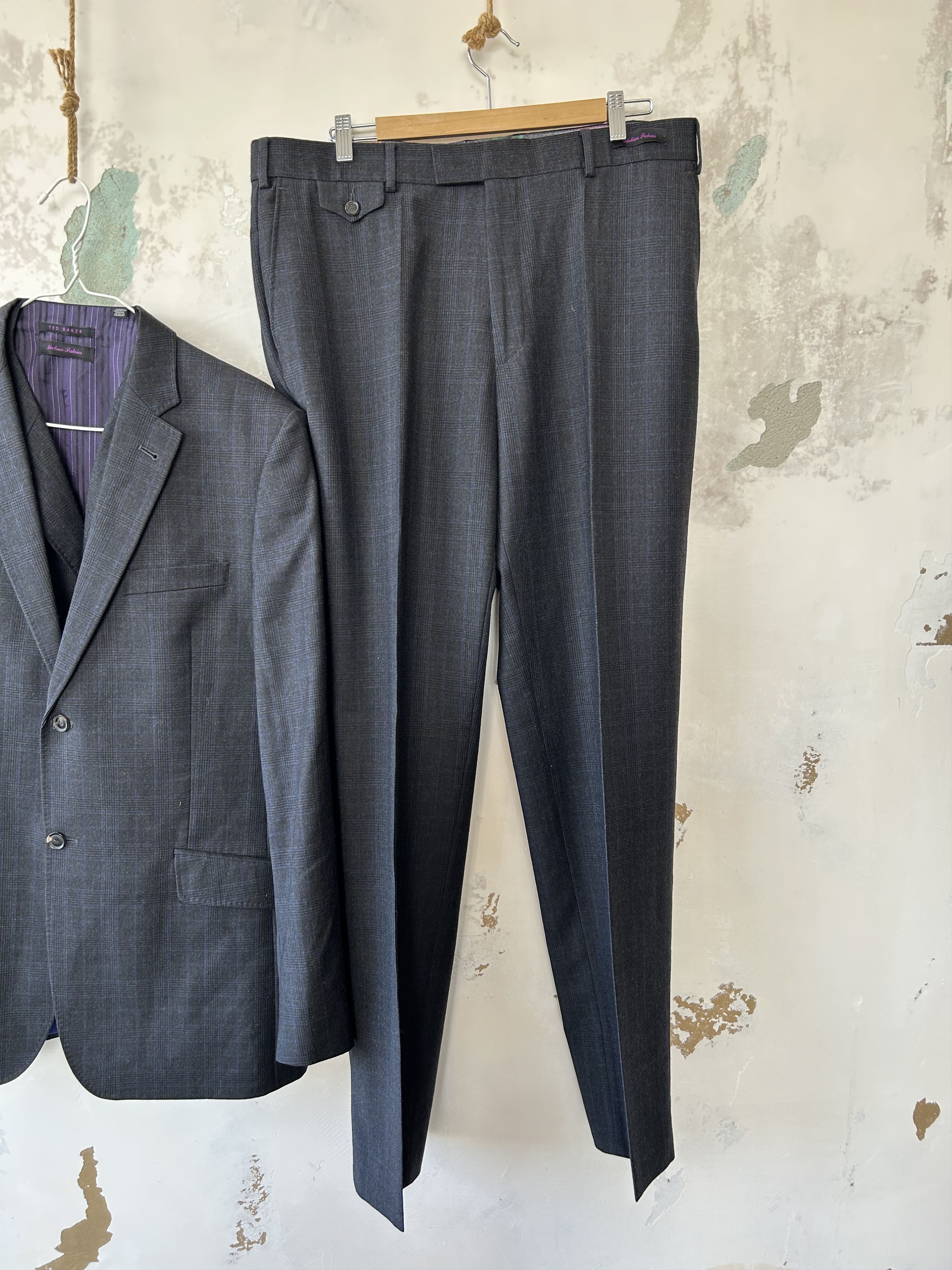 Ted Baker Ted Baker Suit Wool London Endurance 2 Piece 42 R Size 42R - 4 Thumbnail