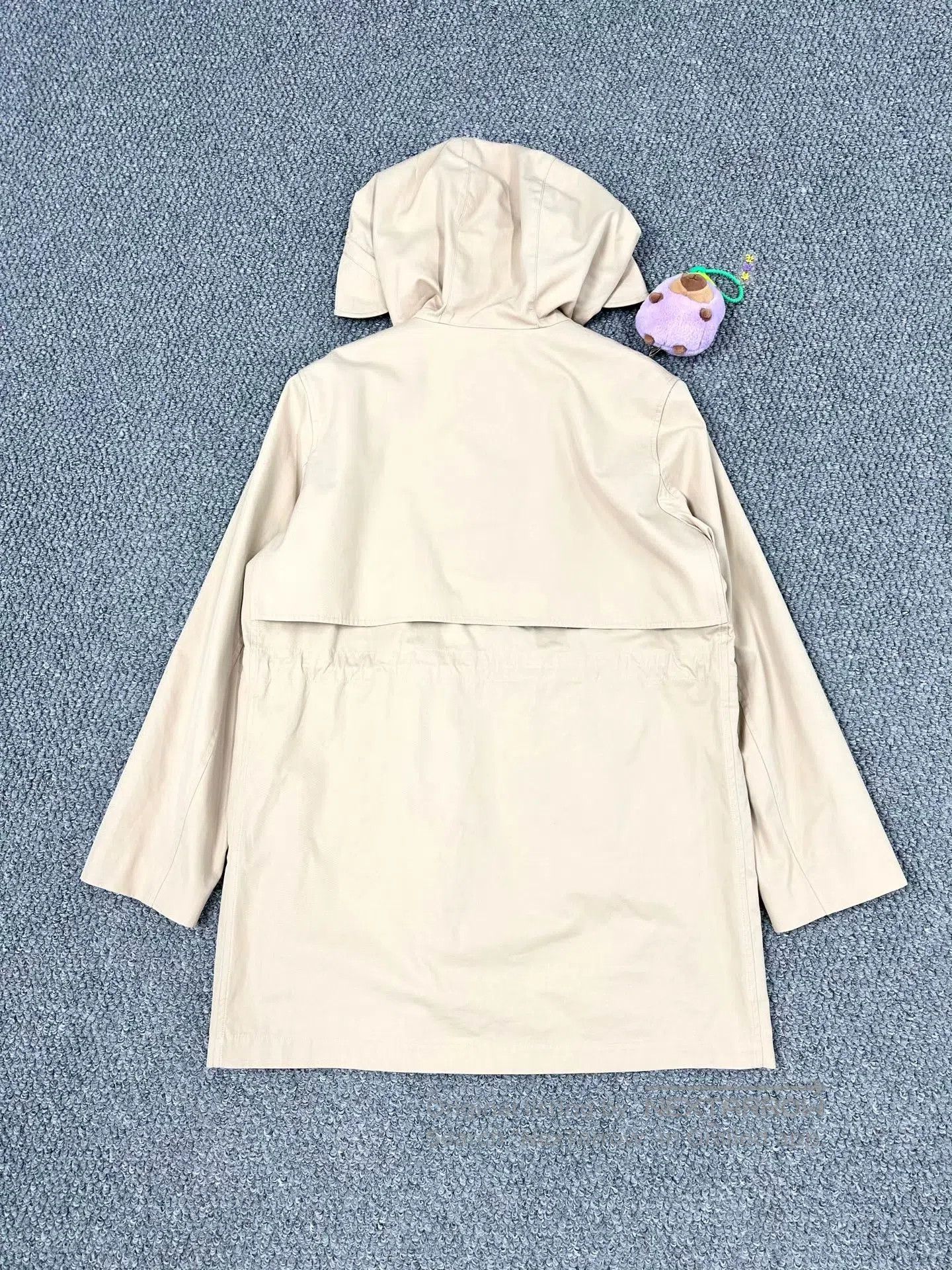 Burberry Burberry Beige Classic Memory Plaid Hooded Trench Coat| Size XXS / US 00 / IT 34 - 2 Thumbnail