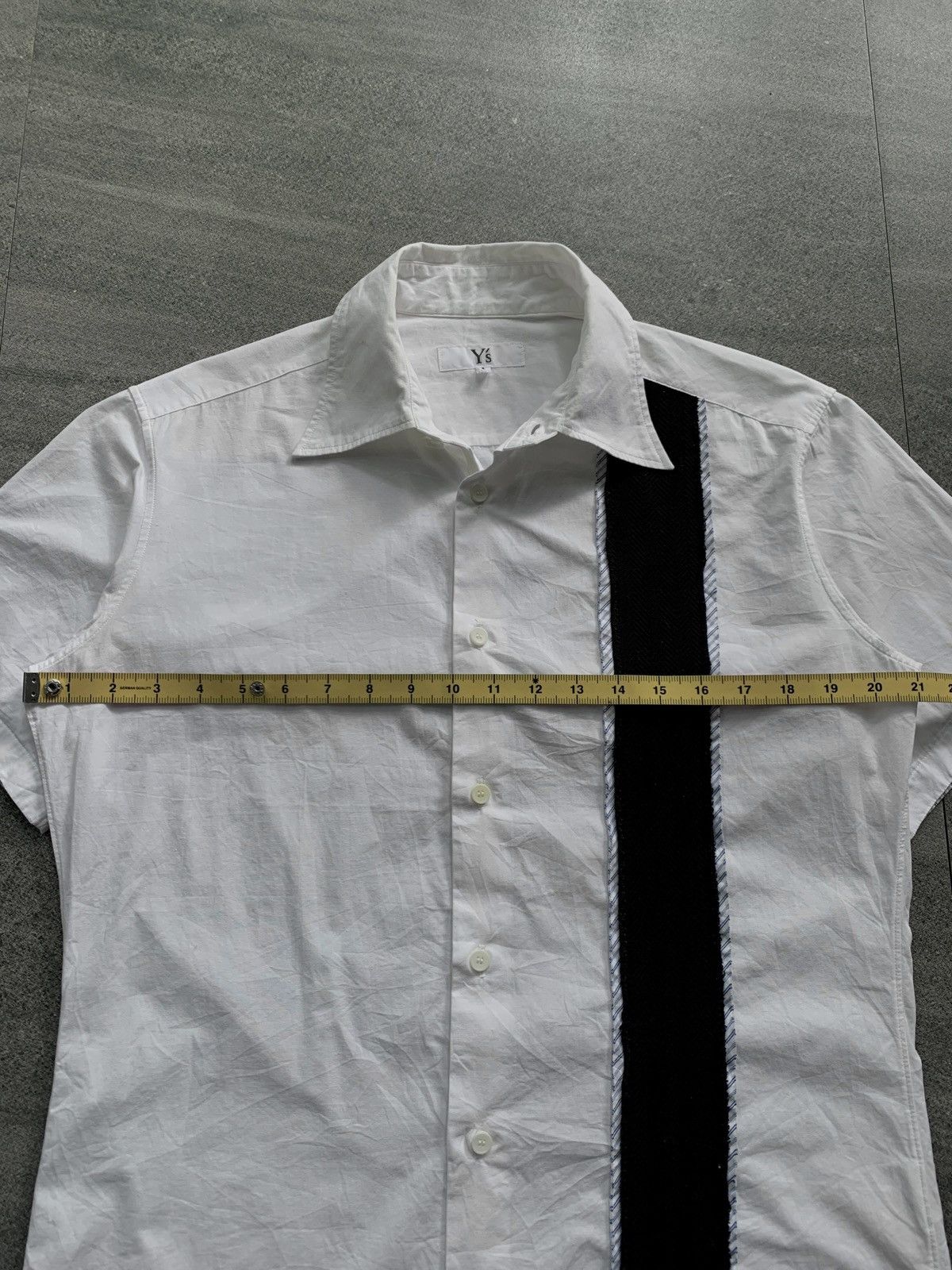 Yohji Yamamoto FREE TAX! Ys Paneled SS Shirt Size US M / EU 48-50 / 2 - 12 Thumbnail