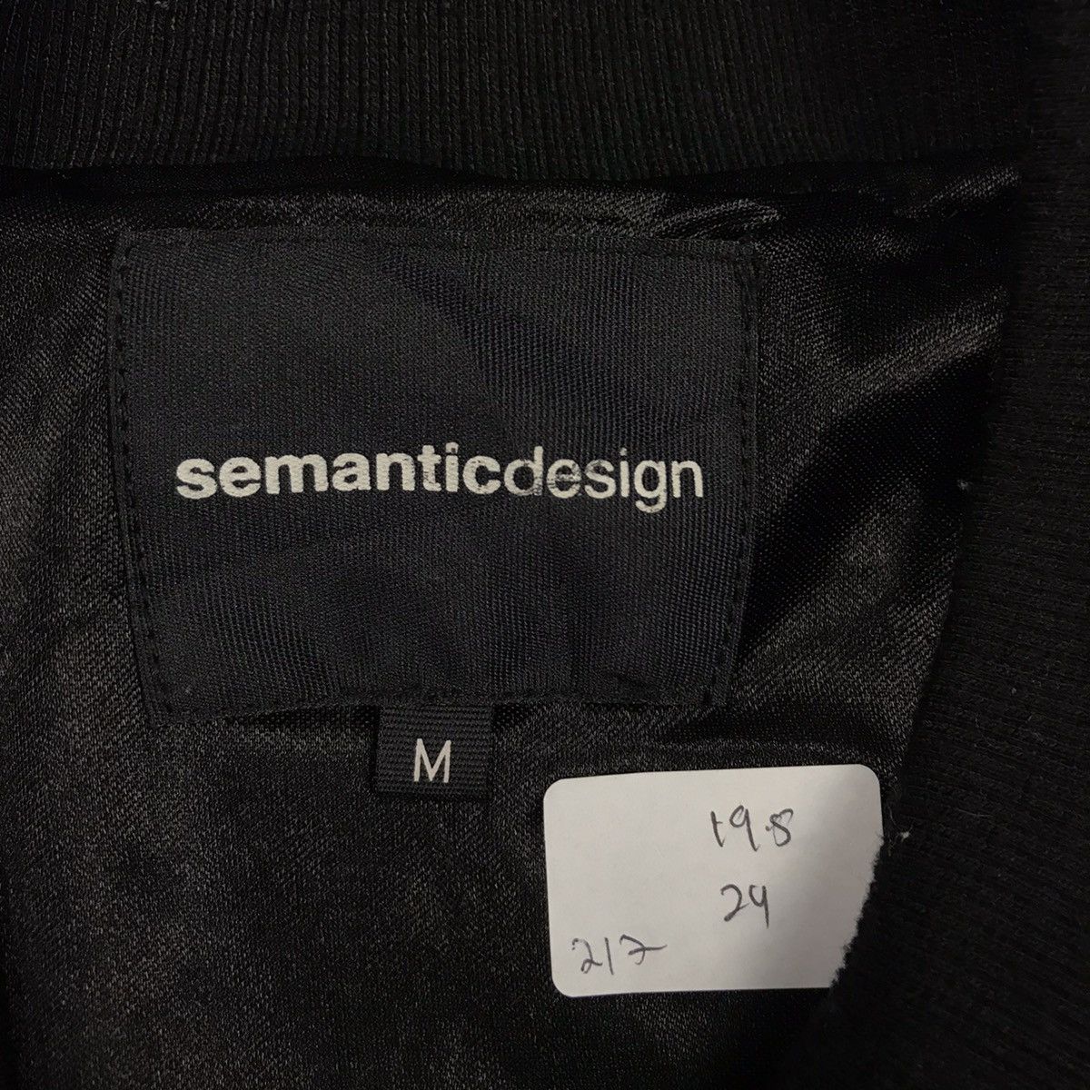 Japanese Brand × Vintage Semanticdesign Soft polyesters bomber jacket Size US M / EU 48-50 / 2 - 7 Thumbnail