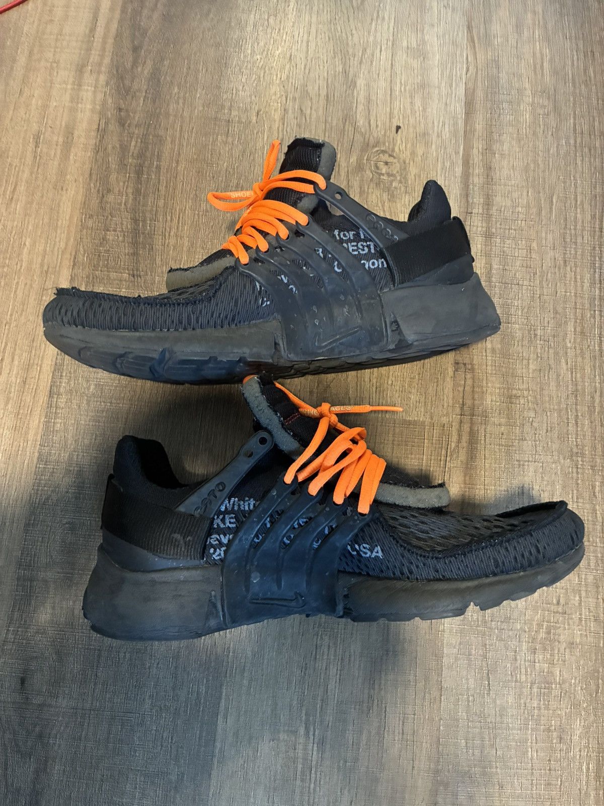 Nike × Off-White Black nike off white presto 2018 Size US 10 / EU 43 - 2 Thumbnail