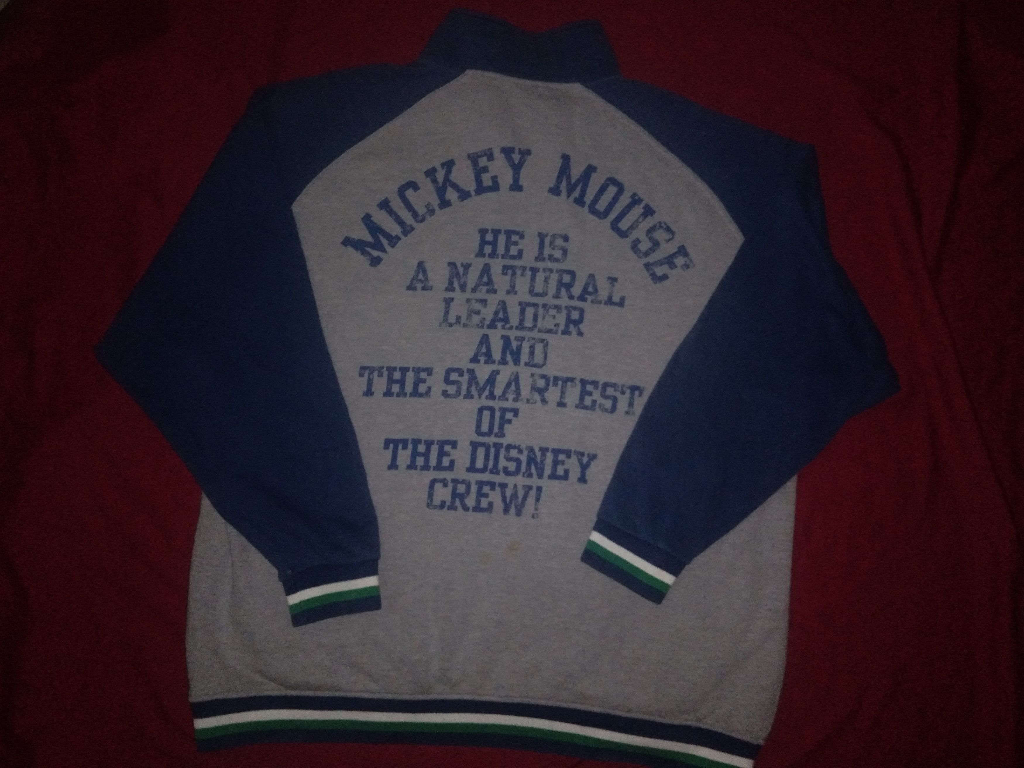 Disney Disney Mickey Mouse zipper sweater Size US XL / EU 56 / 4 - 3 Thumbnail