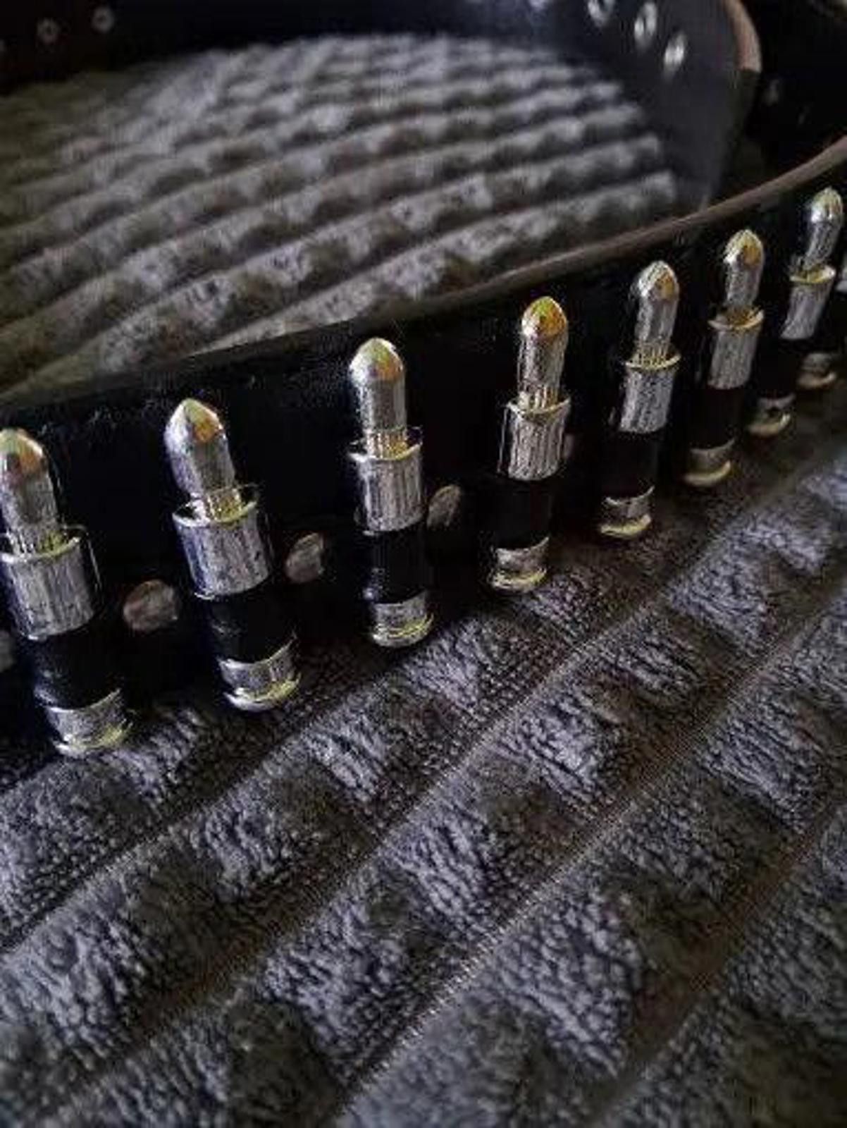 Japanese Brand 105cm Stud Bullet Buckle Belt - y2k, Goth, Emo, Grunge Size ONE SIZE - 3 Thumbnail