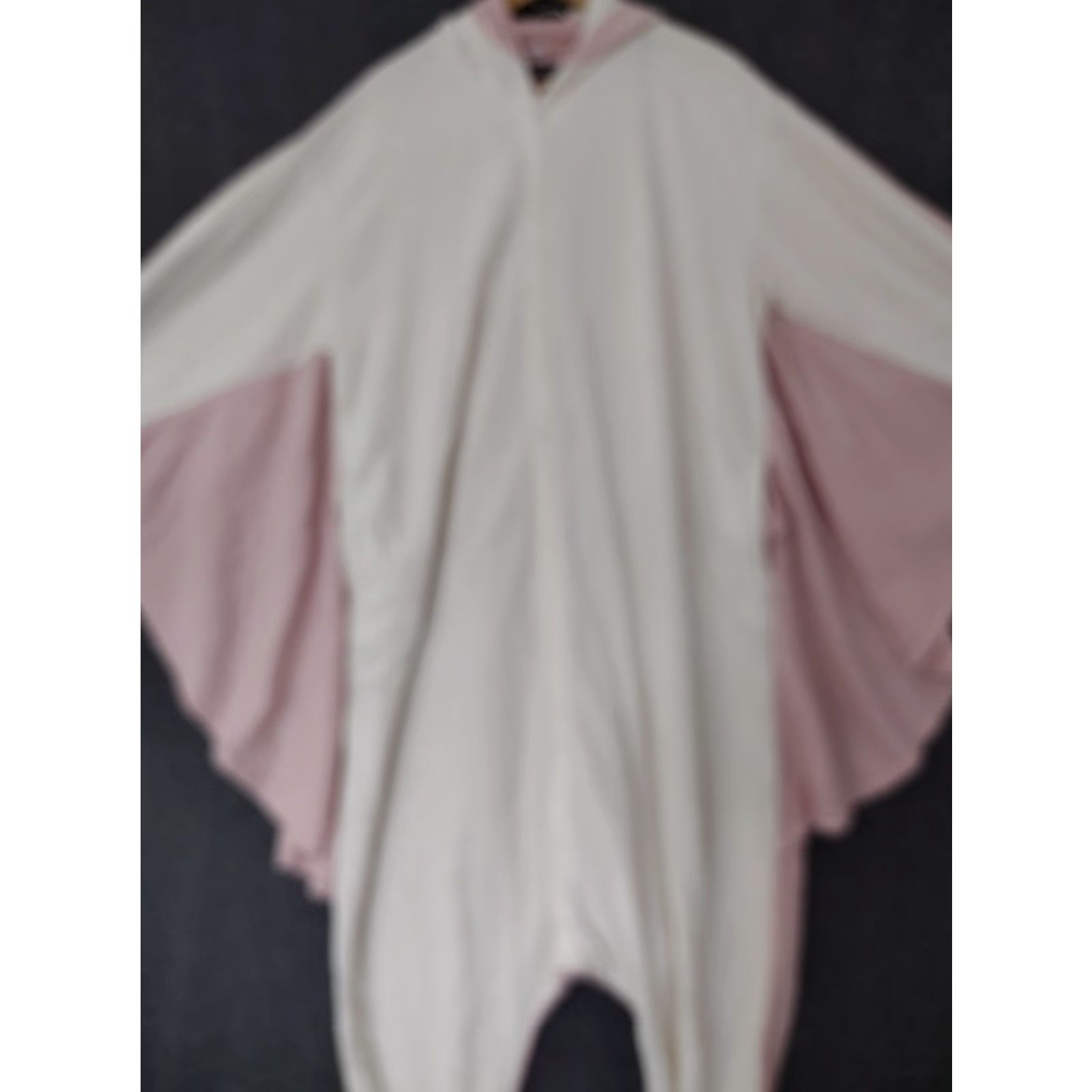 Vintage NEWCOSPLAY Flying Squirrel Pajamas L Halloween Cream Onepiece Pajamas Costume Dress Up Men's Women’s Girls Boys Size ONE SIZE - 4 Thumbnail