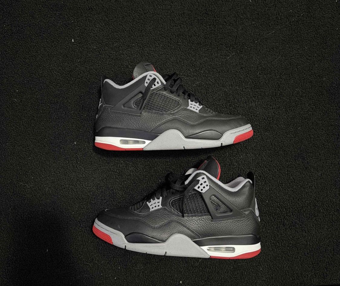 Jordan Brand Air Jordan 4 ‘Bred Reimagined’ Size US 11.5 / EU 44-45 - 1 Thumbnail