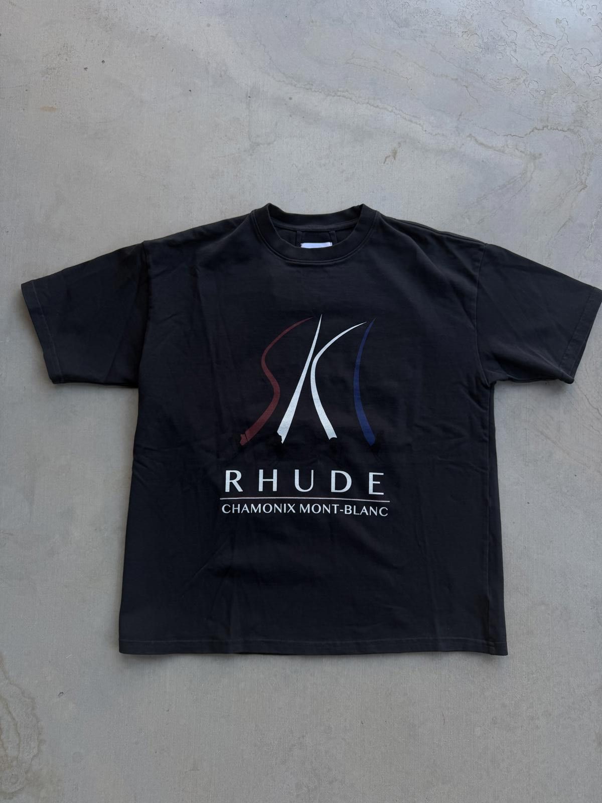 Rhude Rhude Chamonix Mont Blanc Graphic T-Shirt XS New With Tags Size US XS / EU 42 / 0 - 1 Thumbnail
