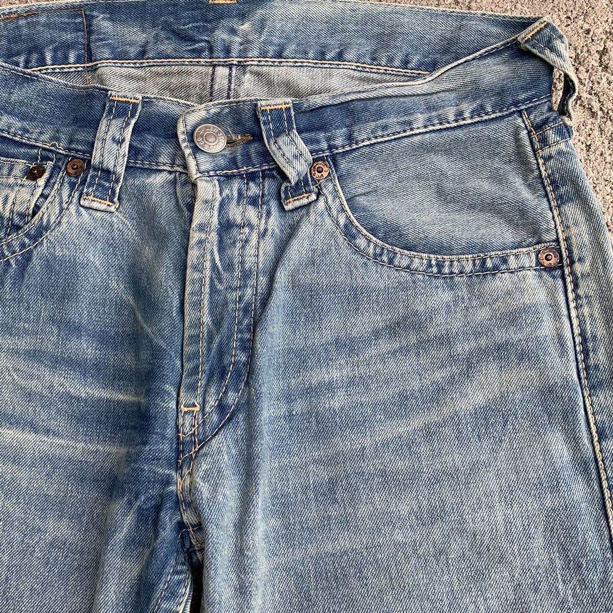 Japanese Brand Vintage Levis 901 Rework Cropped Custom Denim Pants W32 Size US 32 / EU 48 - 6 Thumbnail