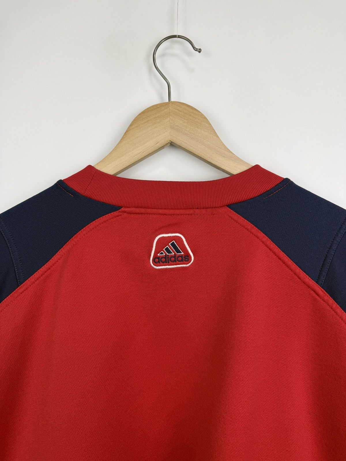 Adidas 🇩🇪 Vintage 80s Adidas Retro Sweatshirt Rare Y2K Bundeswehr Size US M / EU 48-50 / 2 - 10 Thumbnail