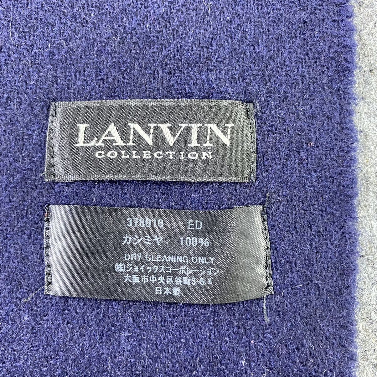 Lanvin Lanvin Cashmere Muffler / Scarf / Neckwear-T1467 Size ONE SIZE - 5 Thumbnail