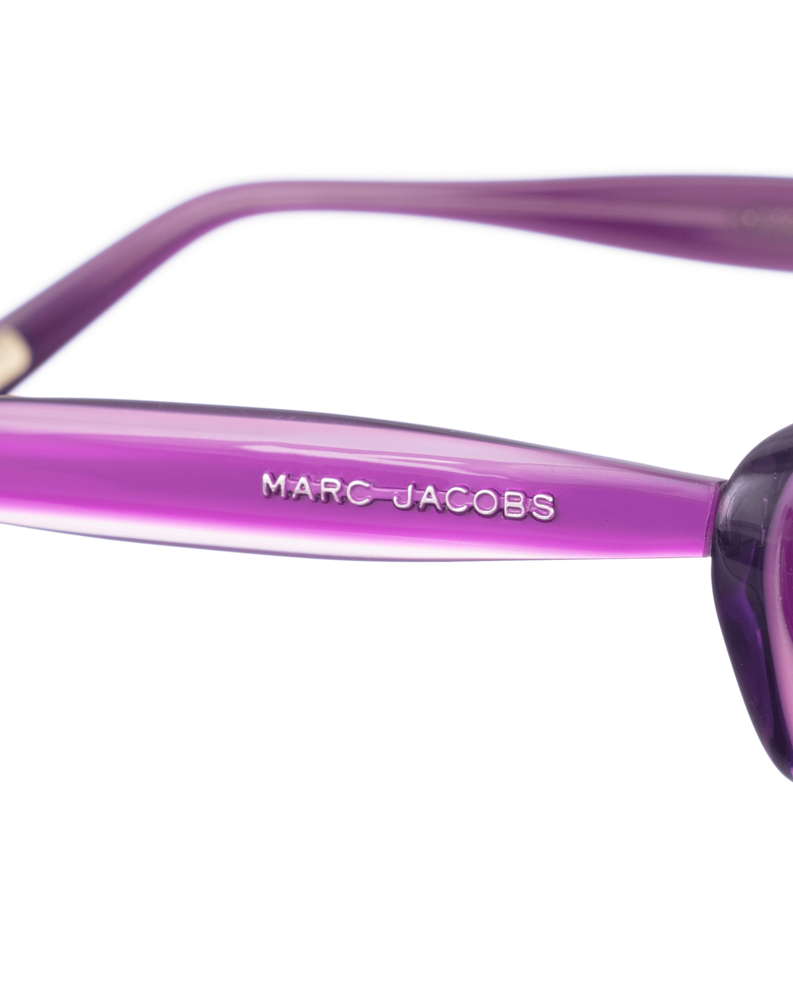 Marc Jacobs Marc Jacobs 00s Pink and Violet Cat Eye Glasses Size ONE SIZE - 3 Thumbnail