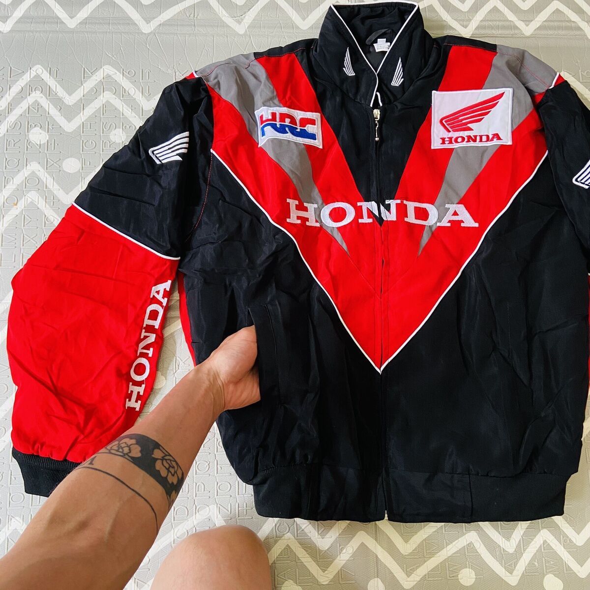 Other Honda American racing jacket big logo embroidery Size US M / EU 48-50 / 2 - 5 Thumbnail