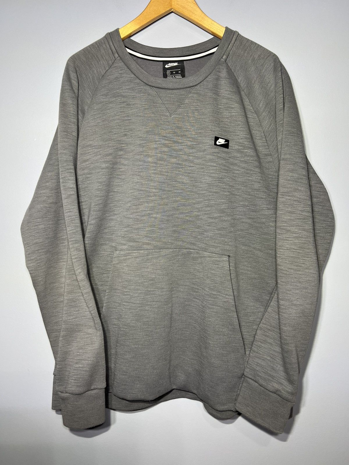 Nike Nike Sportswear Sweatshirt Mens Sz XL Gray Optic Crewneck Size US XL / EU 56 / 4 - 2 Thumbnail