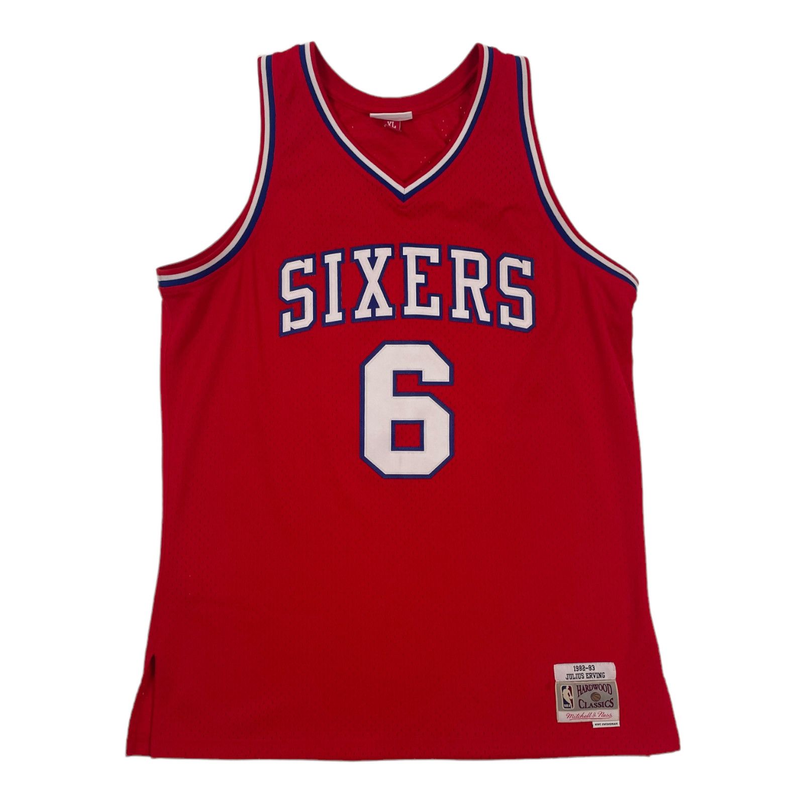 image of Mitchell Ness Mitchell & Ness Authentic Jersey Julius Erving Philadelphia, Men's (Size XL)